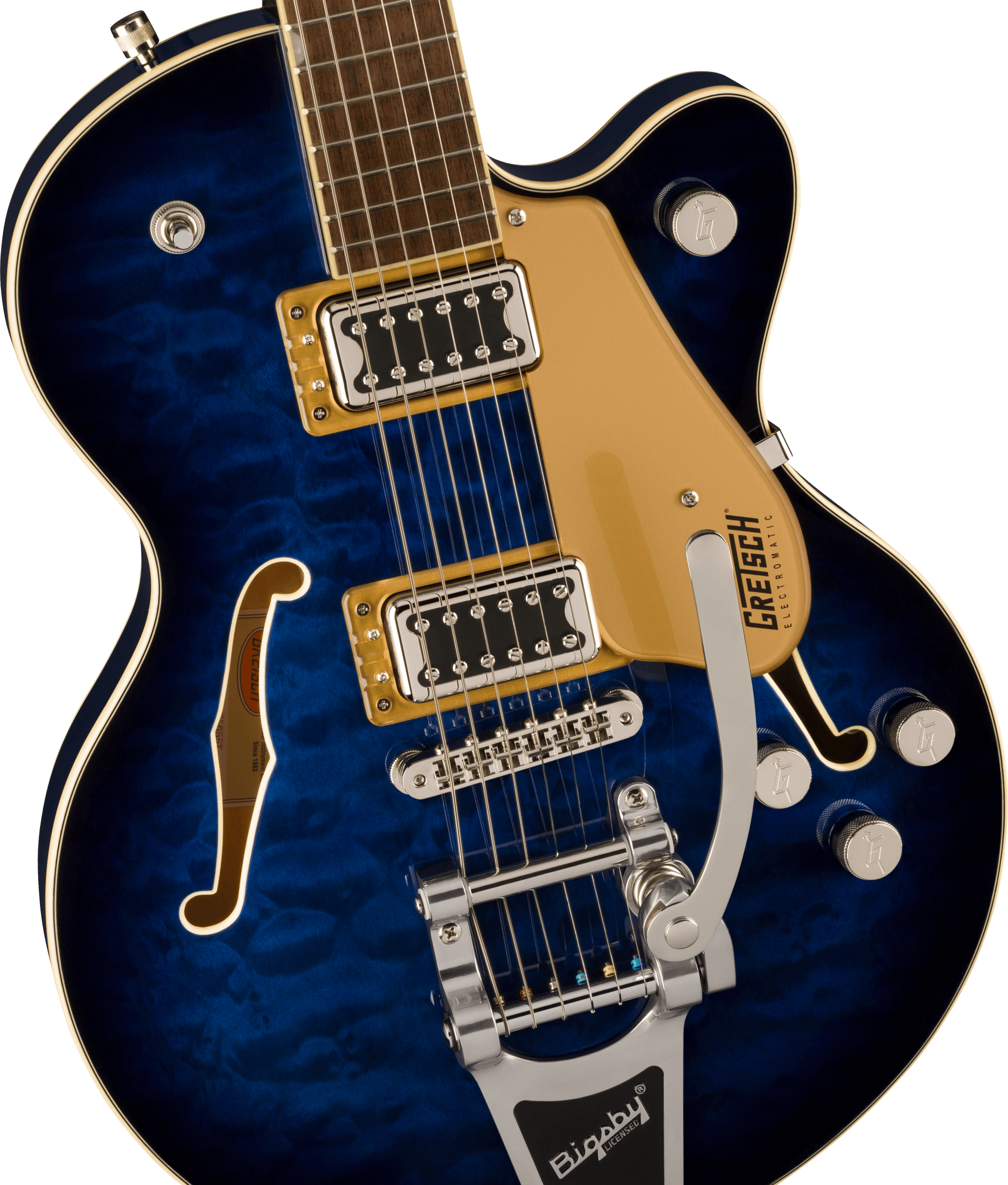 GRETSCH G5655T-QM ELECTROM. CENTER BLOCK JR.  Q MAPLE  BIGSBY HUDSON SKY