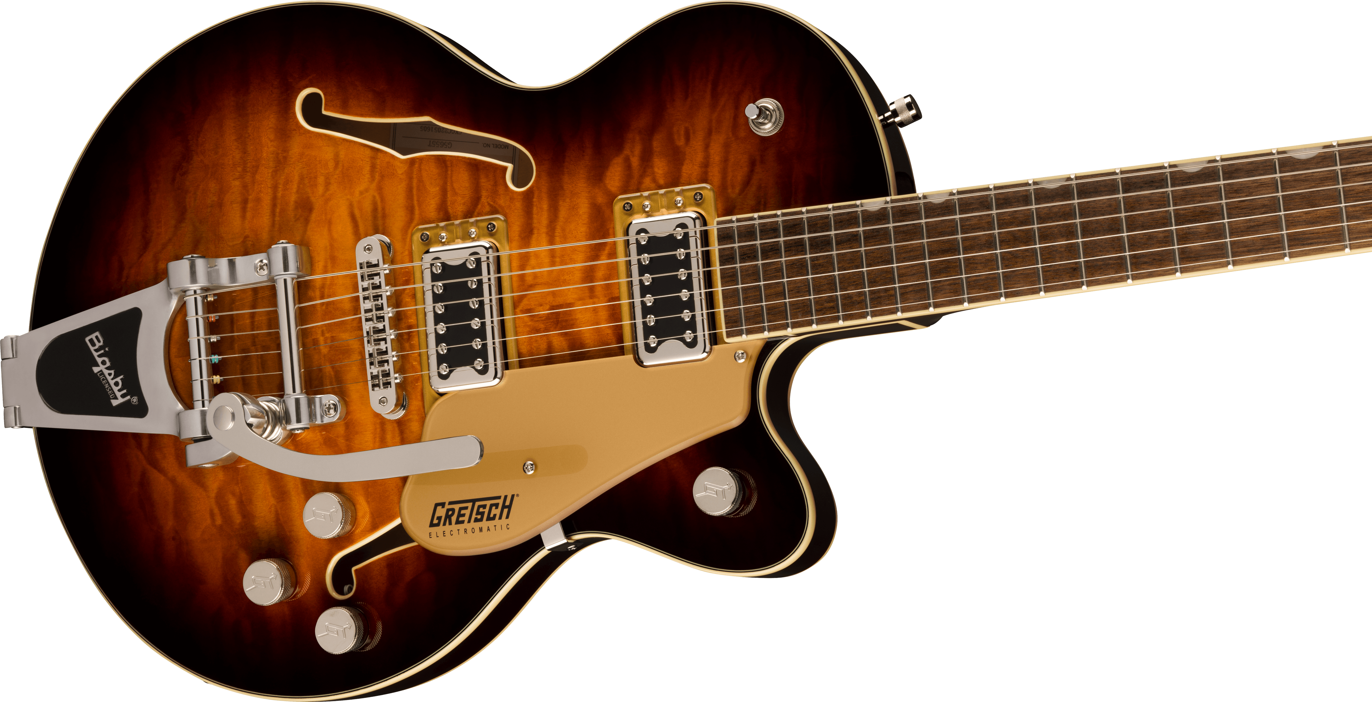 GRETSCH G5655T-QM ELECTROMATIC CENTER BLOCK JR. T Q MAPLE  BIGSBY SWEET TEA