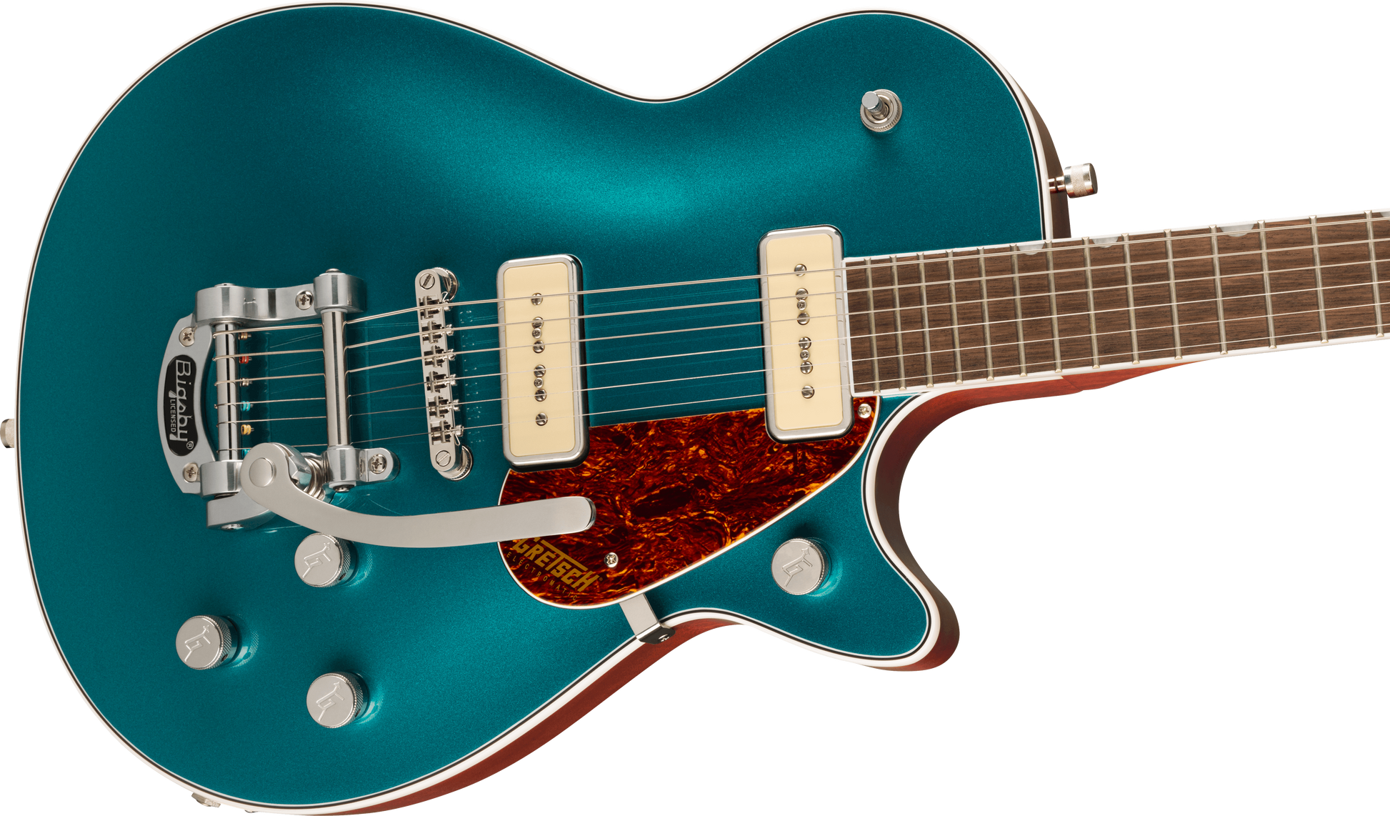 GRETSCH G5210T-P90 ELECTROMATIC JET TWO 90 SINGLE-CUT  BIGSBY PETROL