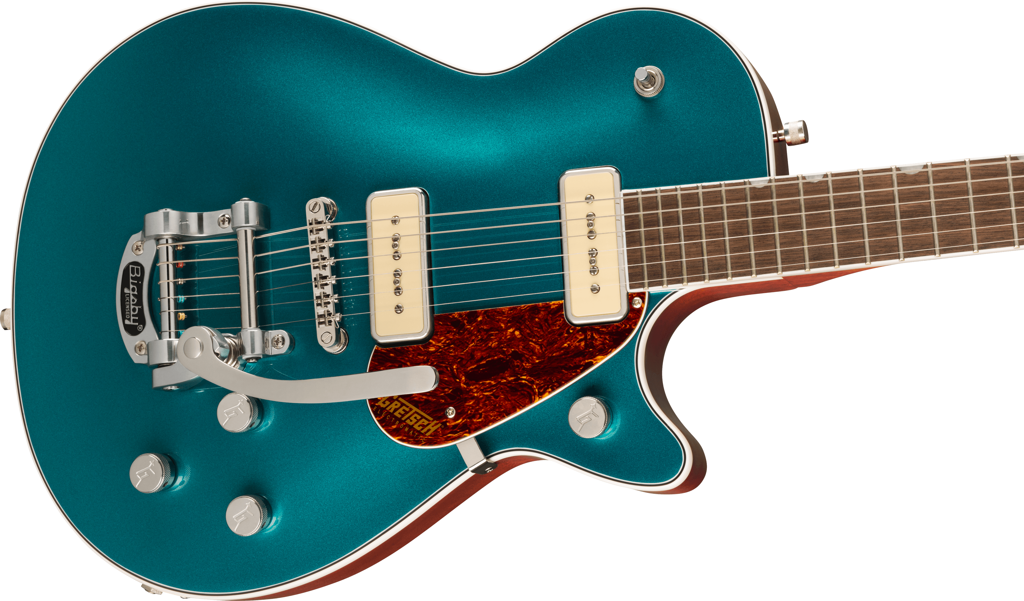 GRETSCH G5210T-P90 ELECTROMATIC JET TWO 90 SINGLE-CUT  BIGSBY PETROL