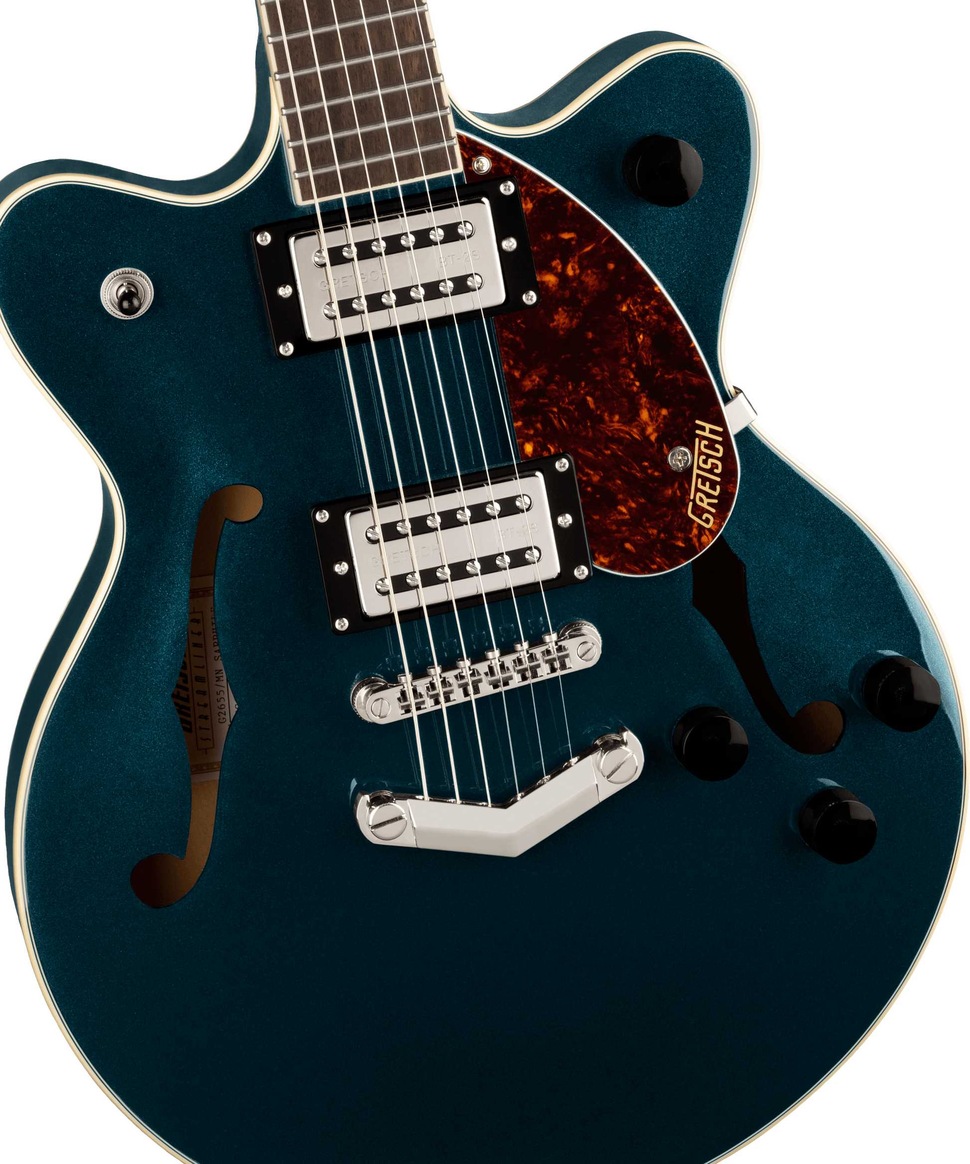 GRETSCH G2655 STREAMLINER CENTER BLOCK JR.  V-STOPTAIL MIDNIGHT SAPPHIRE