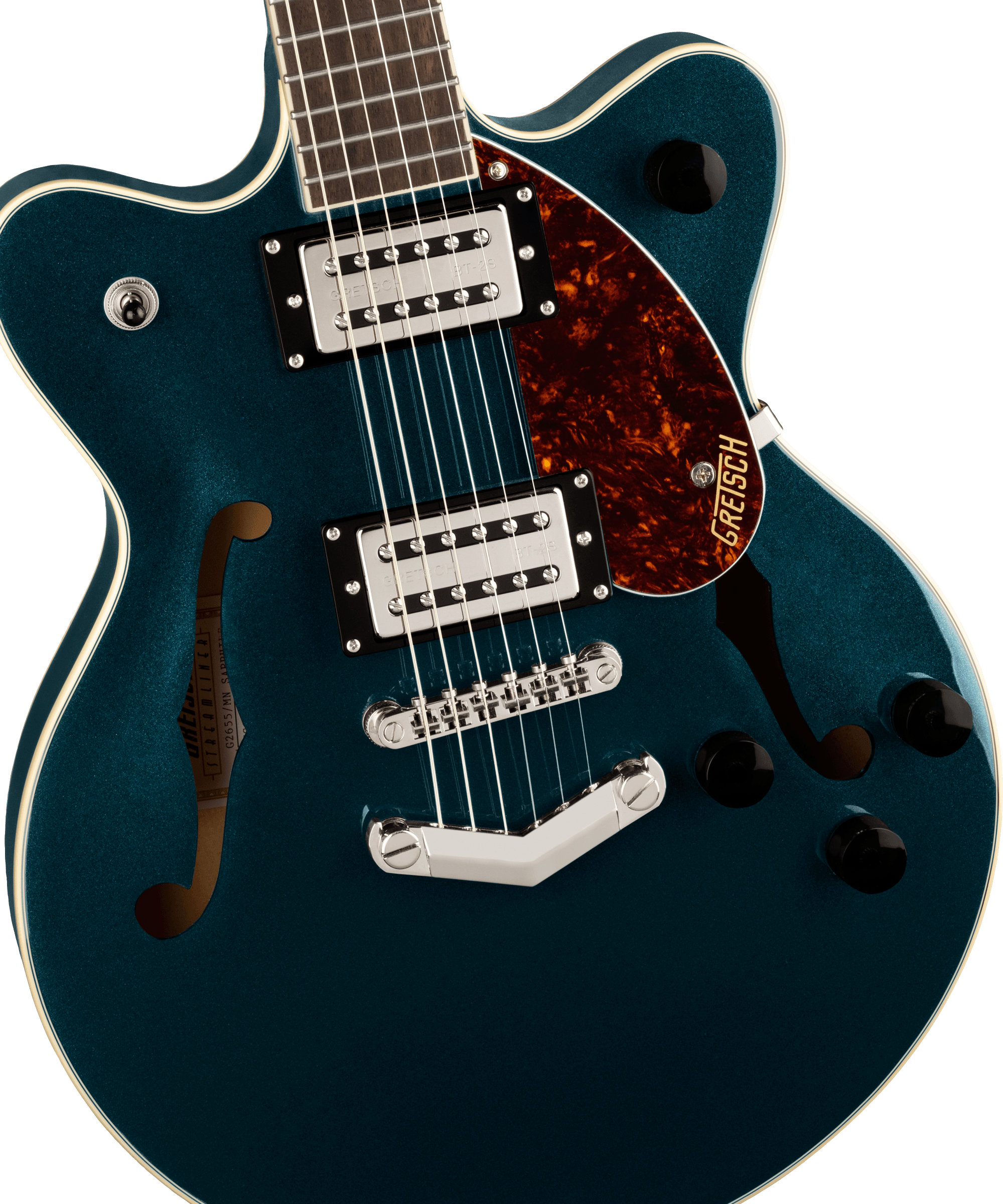 GRETSCH G2655 STREAMLINER CENTER BLOCK JR.  V-STOPTAIL MIDNIGHT SAPPHIRE