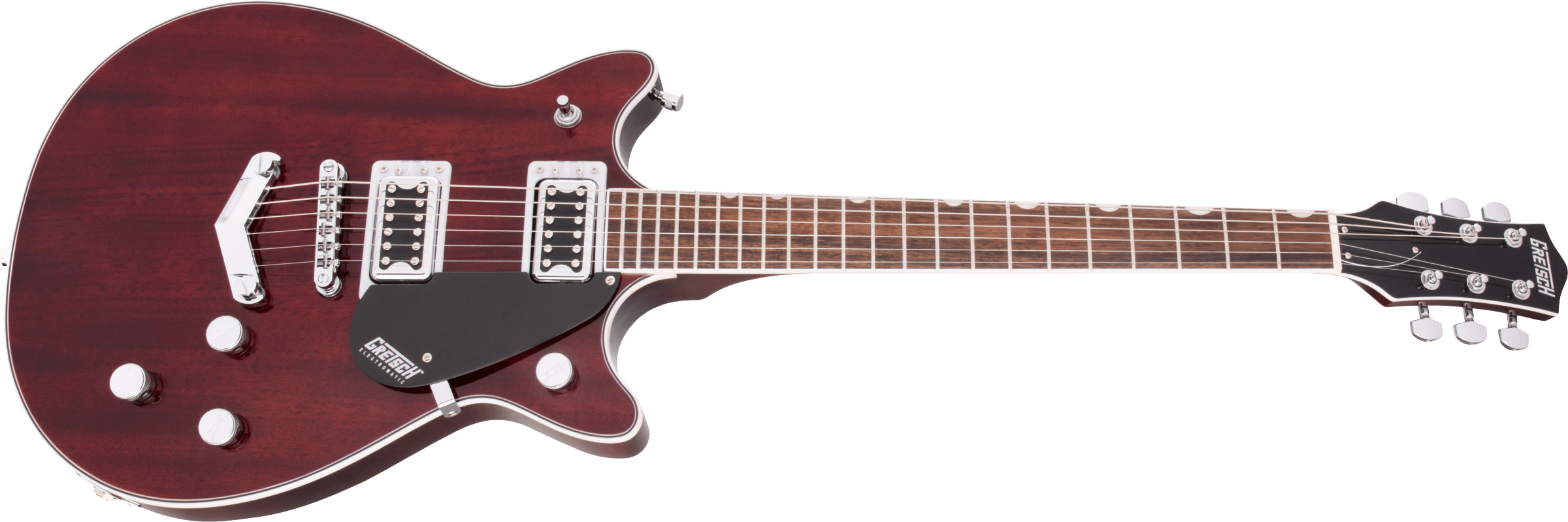 GRETSCH G5222 ELECTROMATIC DOUBLE JET BT  V-STOPTAIL WALNUT STAIN