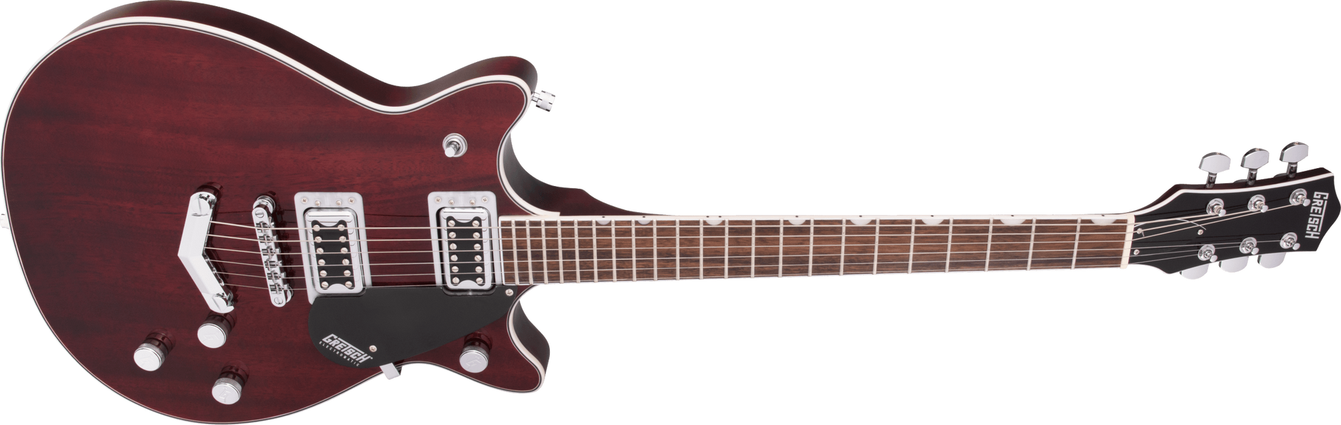 GRETSCH G5222 ELECTROMATIC DOUBLE JET BT  V-STOPTAIL WALNUT STAIN