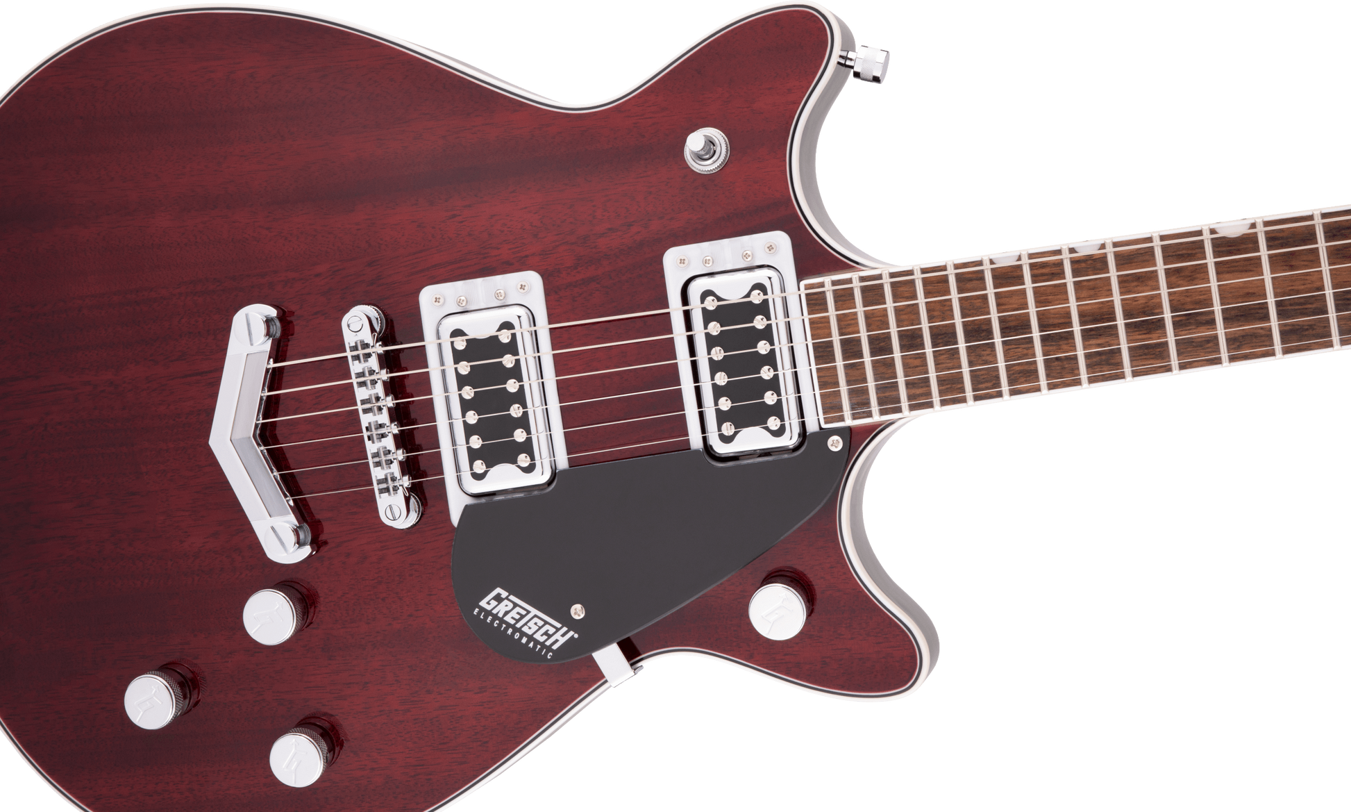 GRETSCH G5222 ELECTROMATIC DOUBLE JET BT  V-STOPTAIL WALNUT STAIN