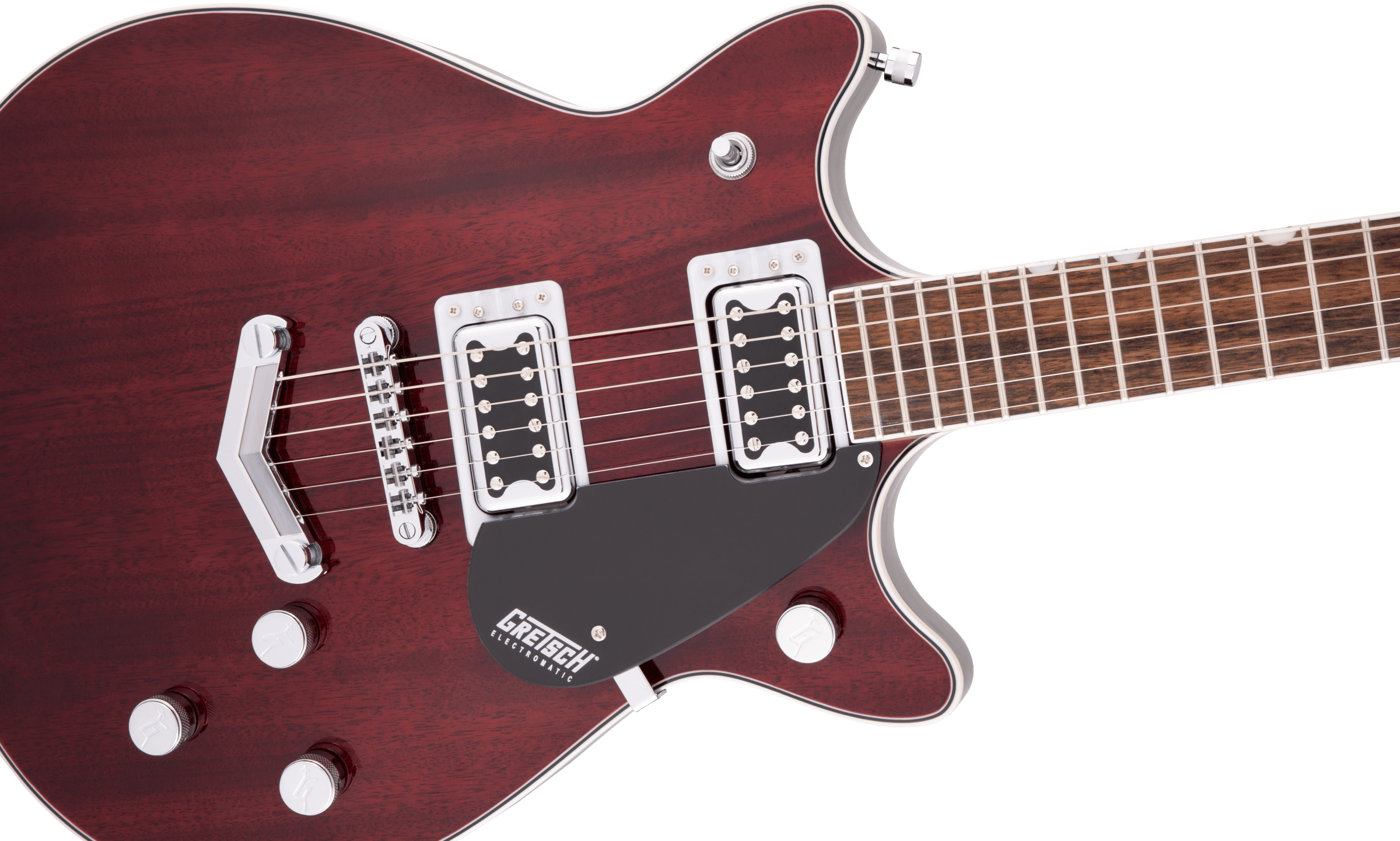 GRETSCH G5222 ELECTROMATIC DOUBLE JET BT  V-STOPTAIL WALNUT STAIN