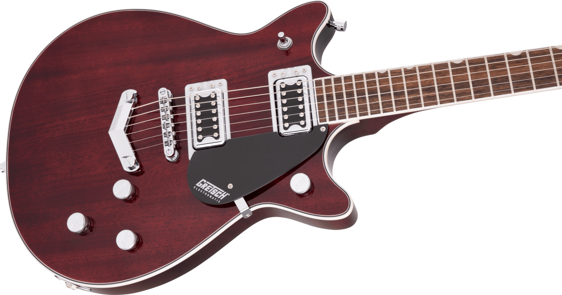 GRETSCH G5222 ELECTROMATIC DOUBLE JET BT  V-STOPTAIL WALNUT STAIN