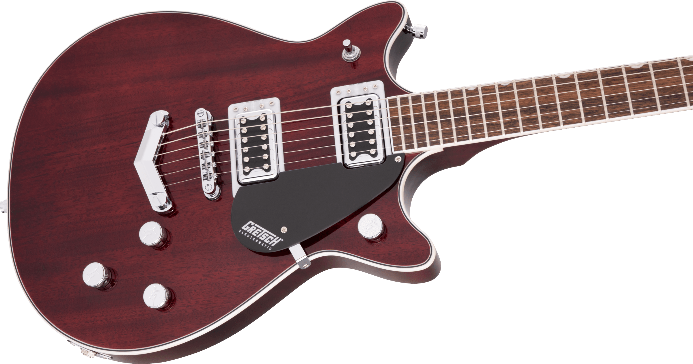 GRETSCH G5222 ELECTROMATIC DOUBLE JET BT  V-STOPTAIL WALNUT STAIN
