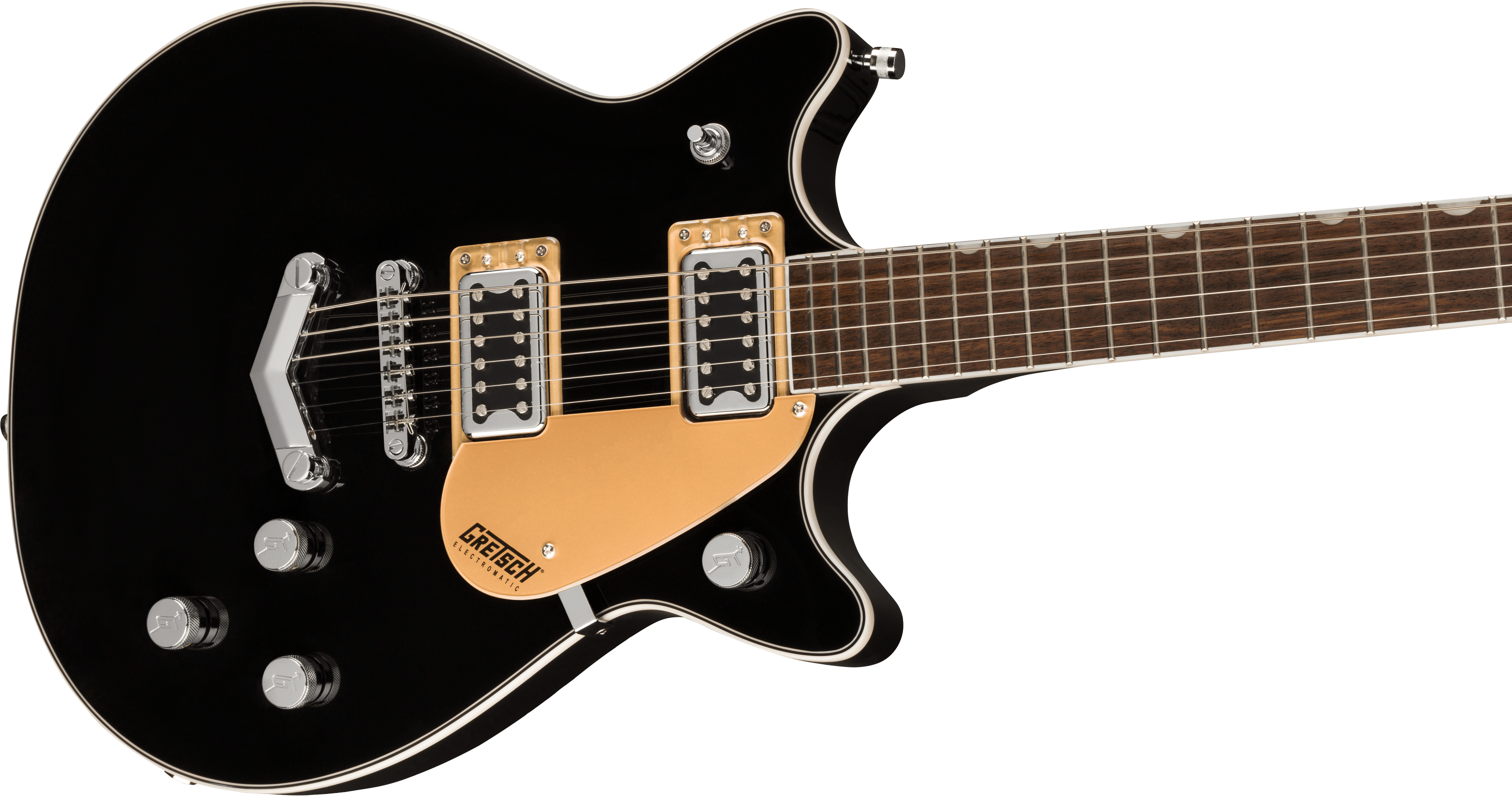GRETSCH G5222 ELECTROMATIC DOUBLE JET BT  V-STOPTAIL BLACK