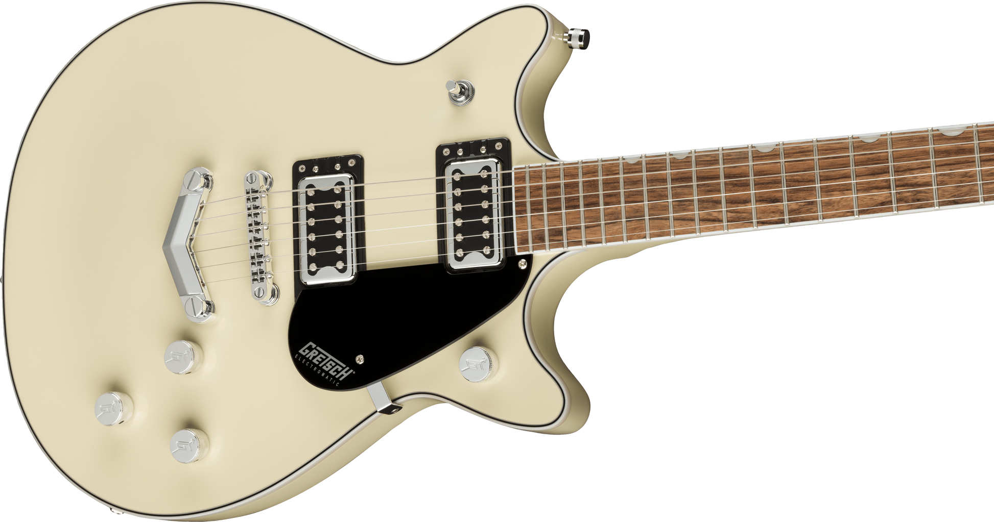 GRETSCH G5222 ELECTROMATIC DOUBLE JET BT  V-STOPTAIL VINTAGE WHITE