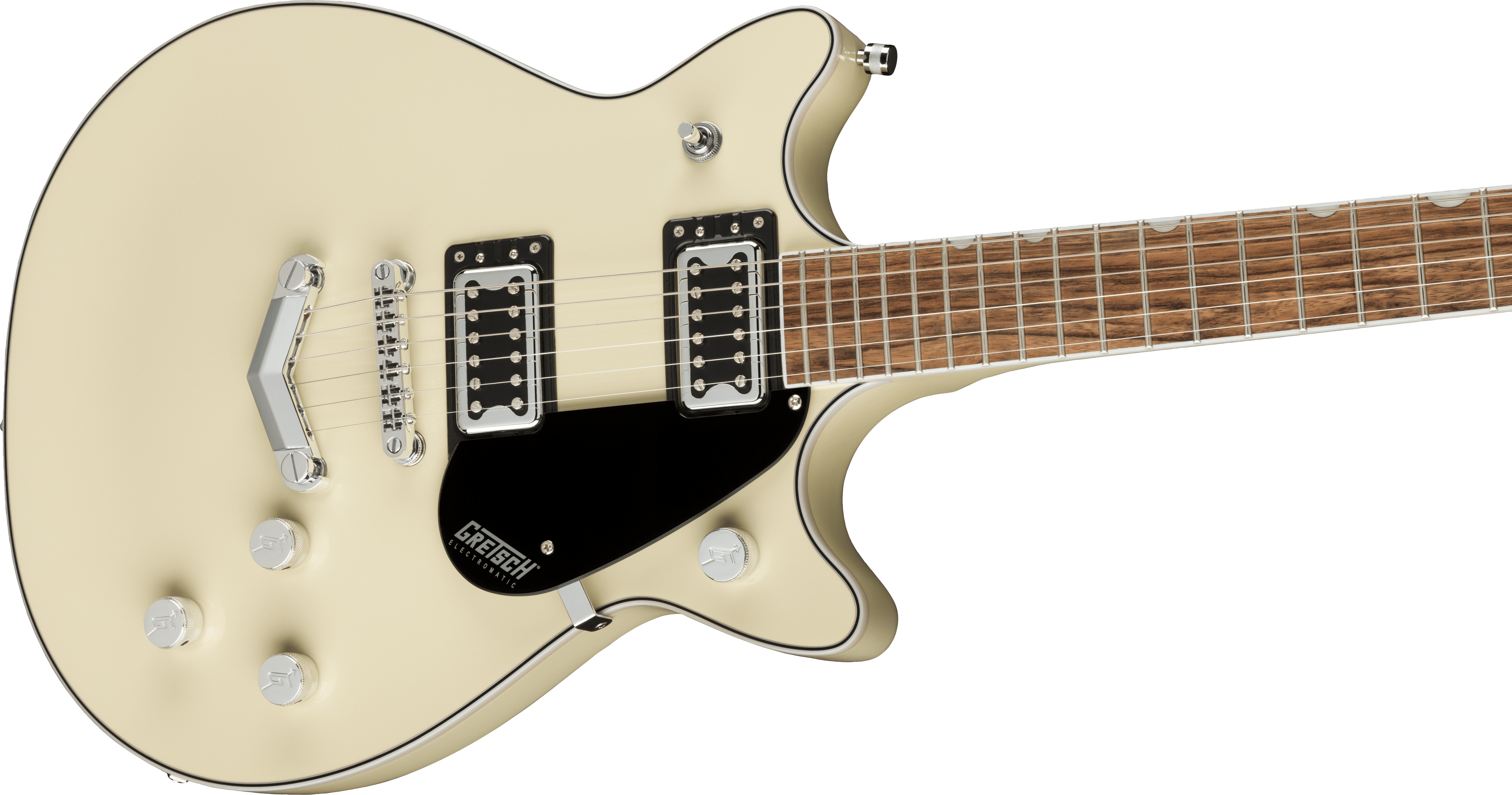 GRETSCH G5222 ELECTROMATIC DOUBLE JET BT  V-STOPTAIL VINTAGE WHITE