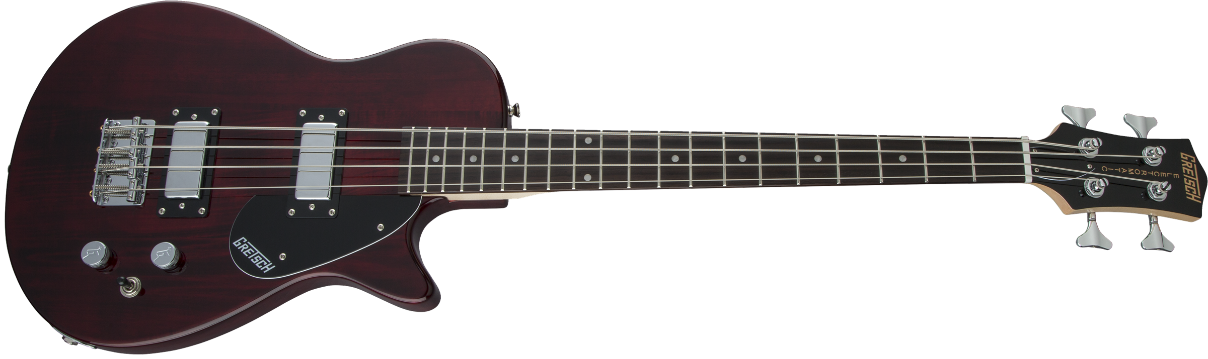 GRETSCH G2220 ELECTROMATIC JUNIOR JET BASS II SHORT-SCALE WALNUT STAIN