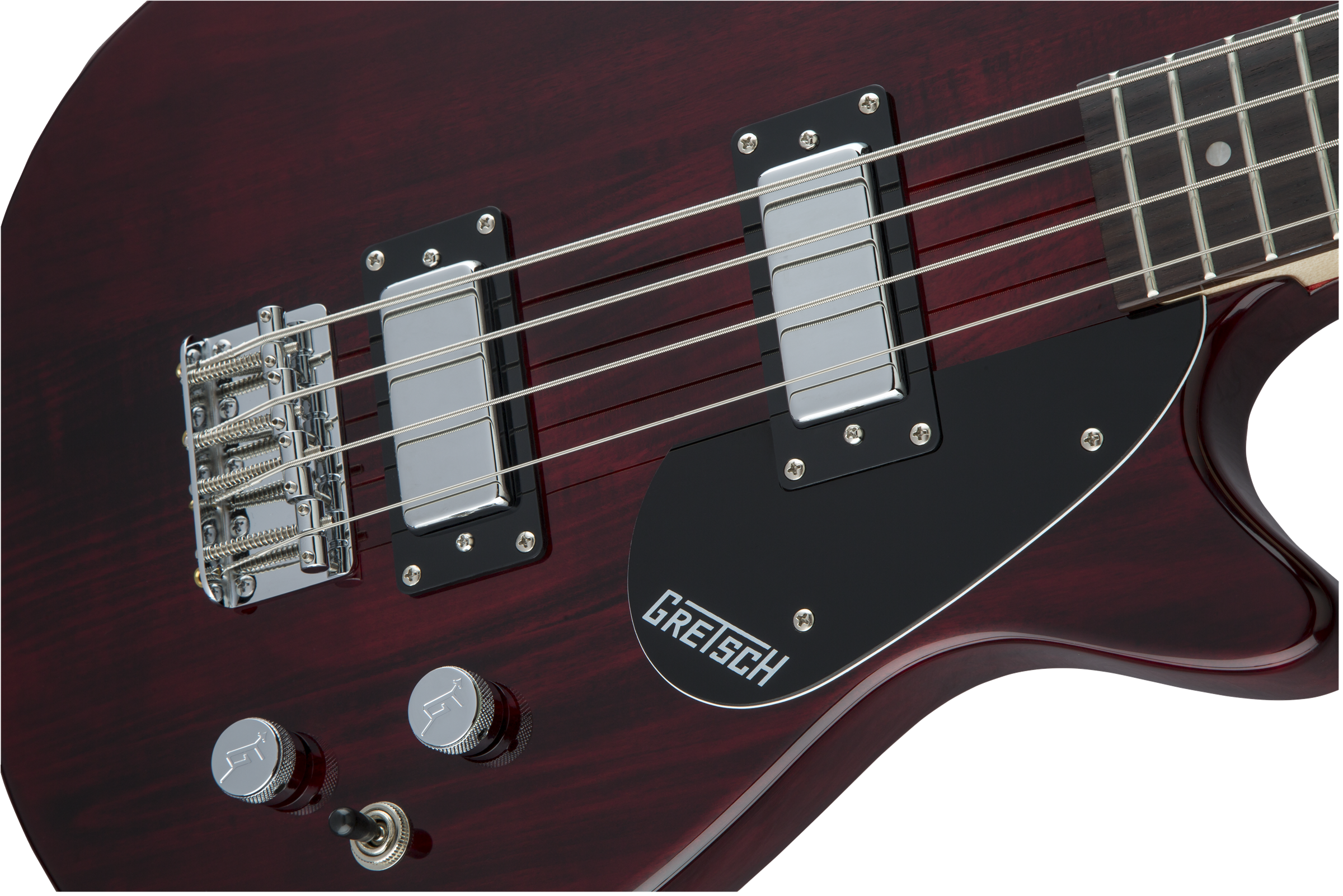 GRETSCH G2220 ELECTROMATIC JUNIOR JET BASS II SHORT-SCALE WALNUT STAIN