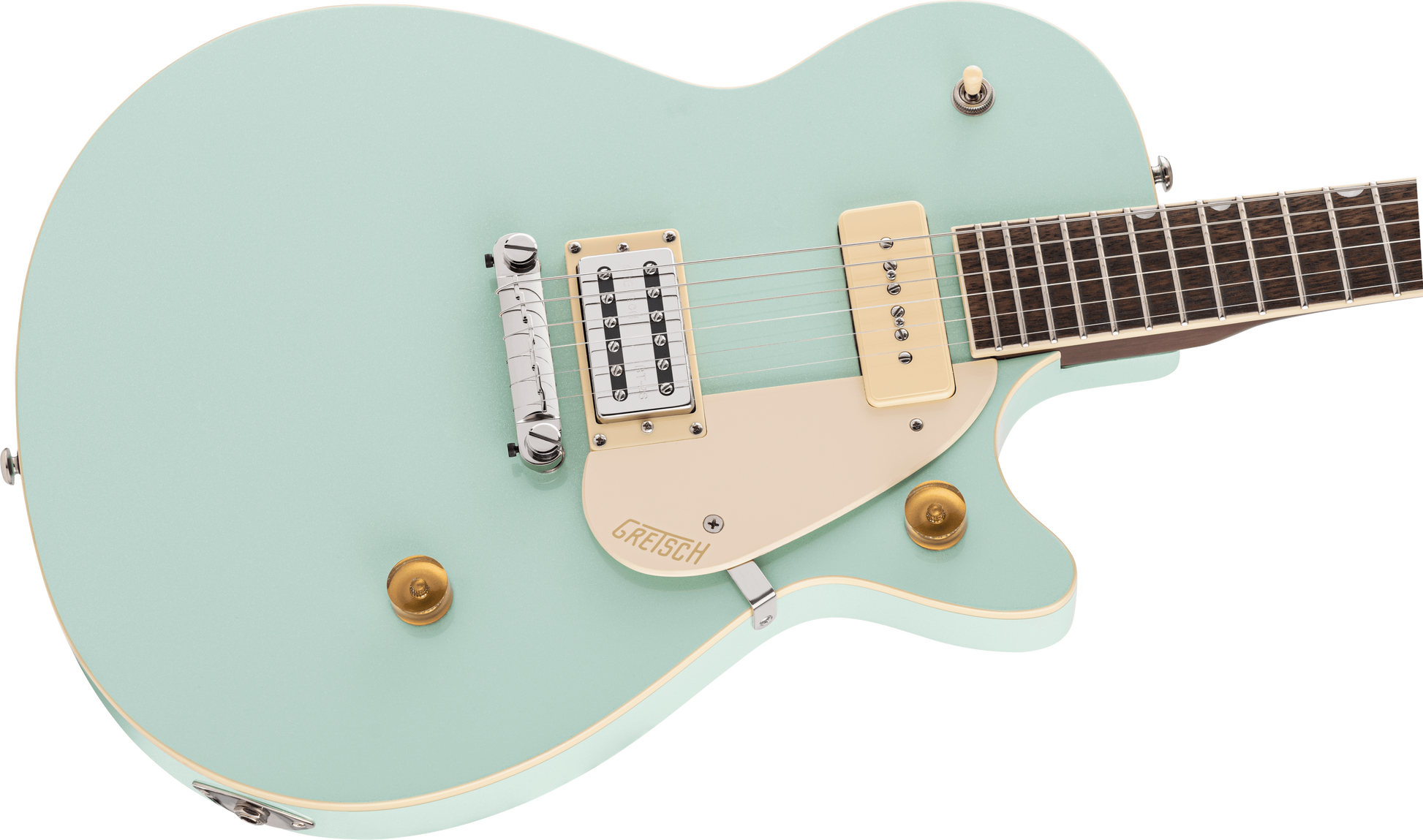 GRETSCH G2215-P90 STREAMLINER JUNIOR JET CLUB MINT METALLIC