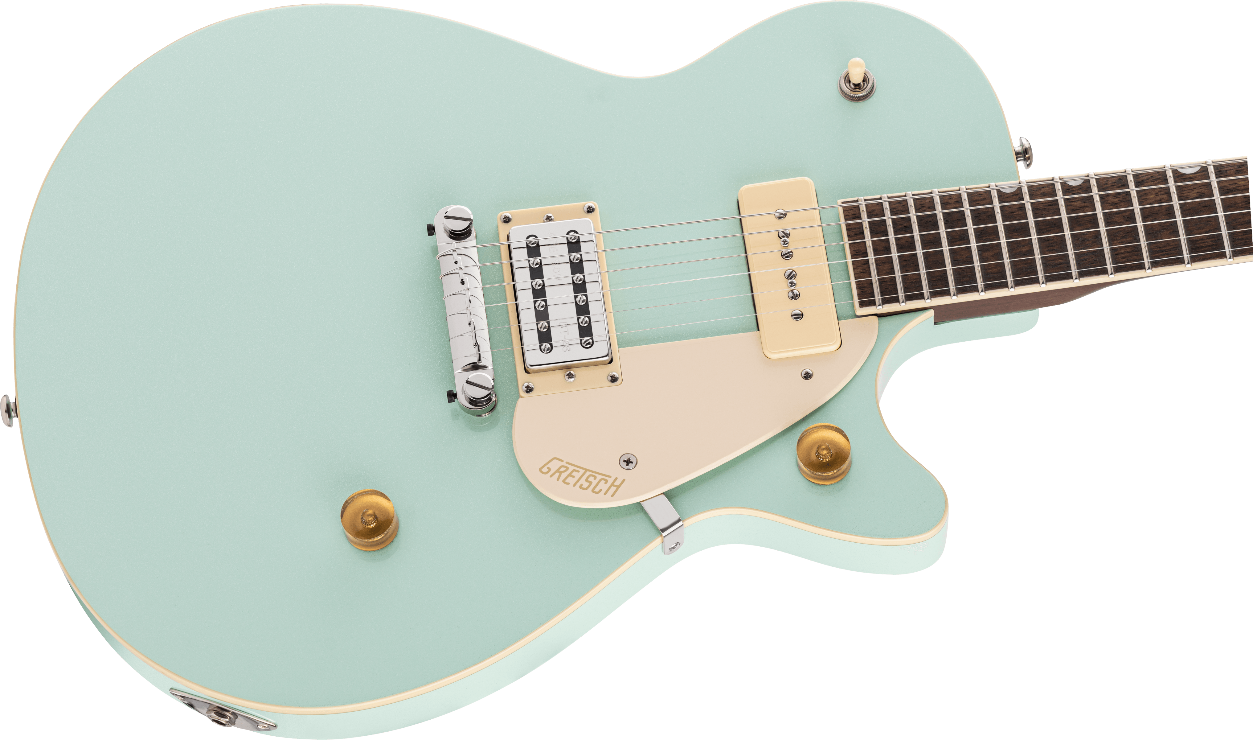 GRETSCH G2215-P90 STREAMLINER JUNIOR JET CLUB MINT METALLIC