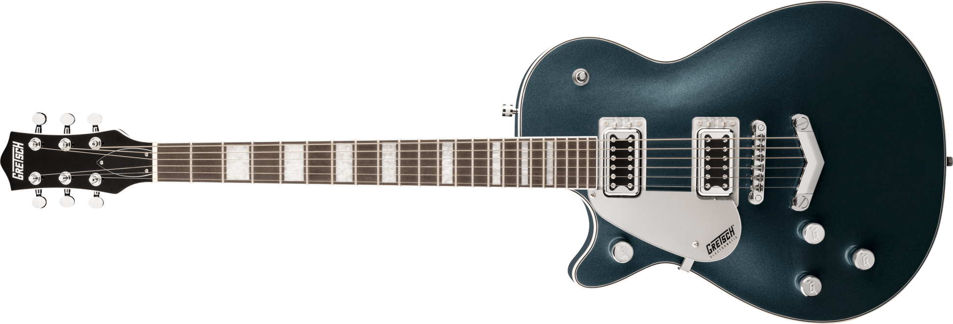 GRETSCH G5220LH ELECTROMATIC JET BT  V-STOPTAIL JADE GREY METALLIC