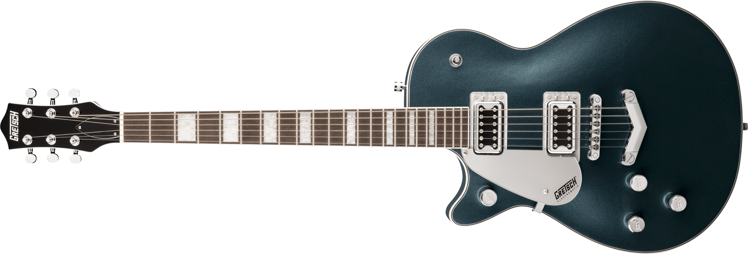 GRETSCH G5220LH ELECTROMATIC JET BT  V-STOPTAIL JADE GREY METALLIC