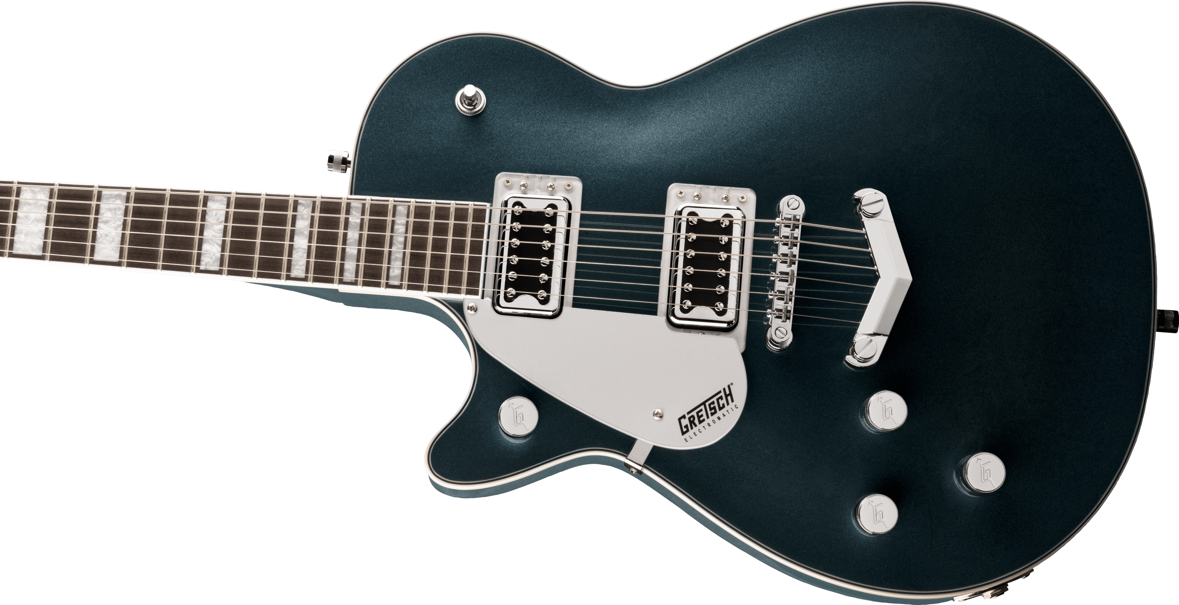 GRETSCH G5220LH ELECTROMATIC JET BT  V-STOPTAIL JADE GREY METALLIC