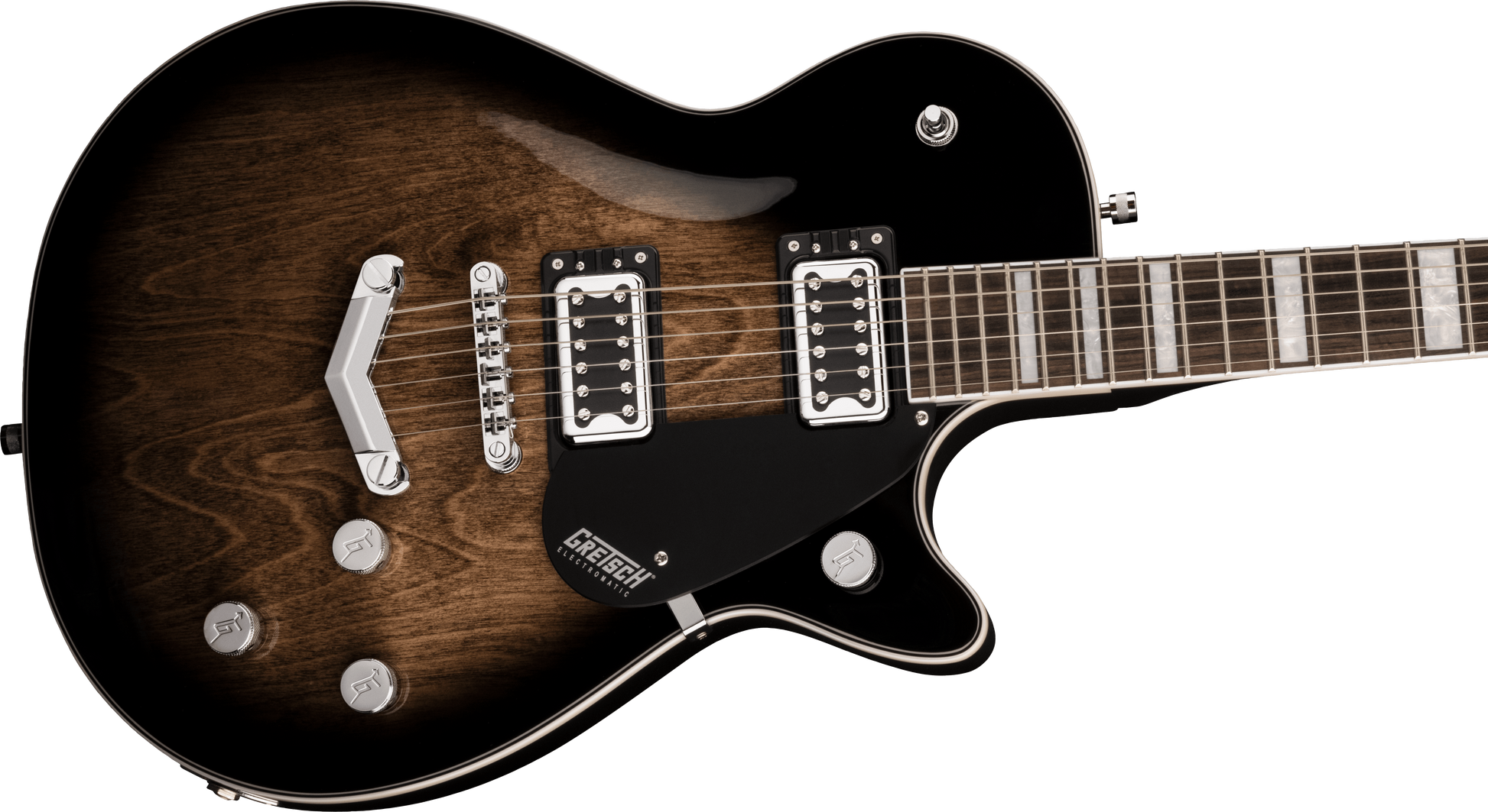 GRETSCH G5220 ELECTROMATIC JET BT SINGLE-CUT  V-STOPTAIL BRISTOL FOG