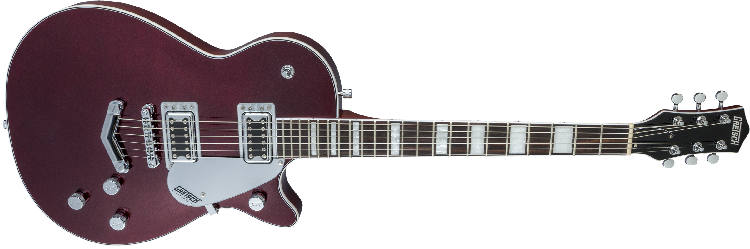GRETSCH G5220 ELECTROMATIC JET BT  V-STOPTAIL DARK CHERRY METALLIC