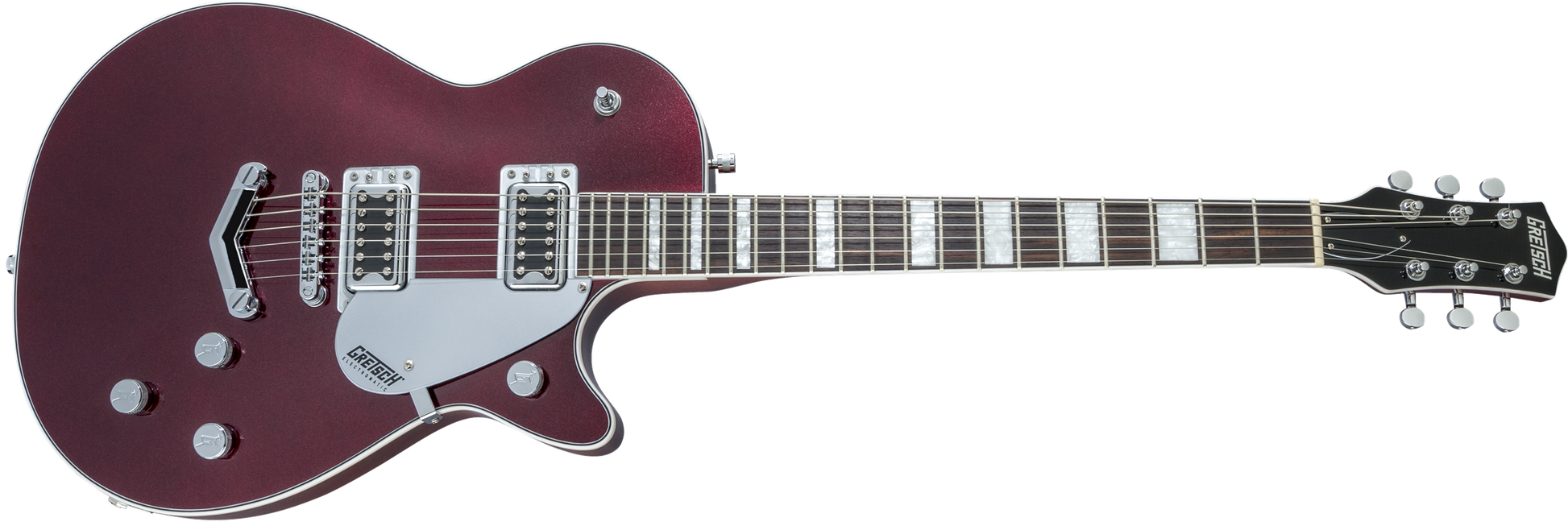 GRETSCH G5220 ELECTROMATIC JET BT  V-STOPTAIL DARK CHERRY METALLIC