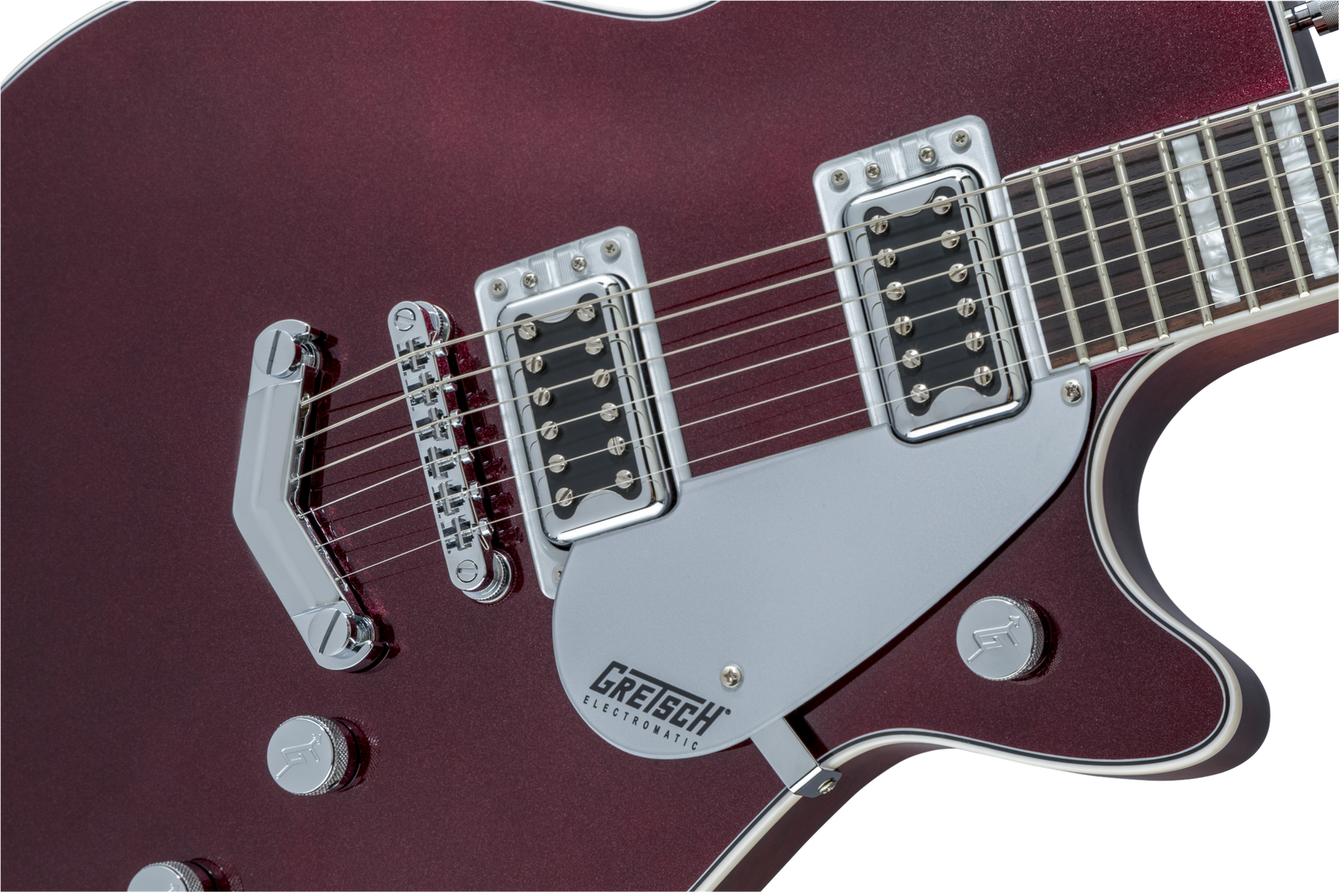 GRETSCH G5220 ELECTROMATIC JET BT  V-STOPTAIL DARK CHERRY METALLIC