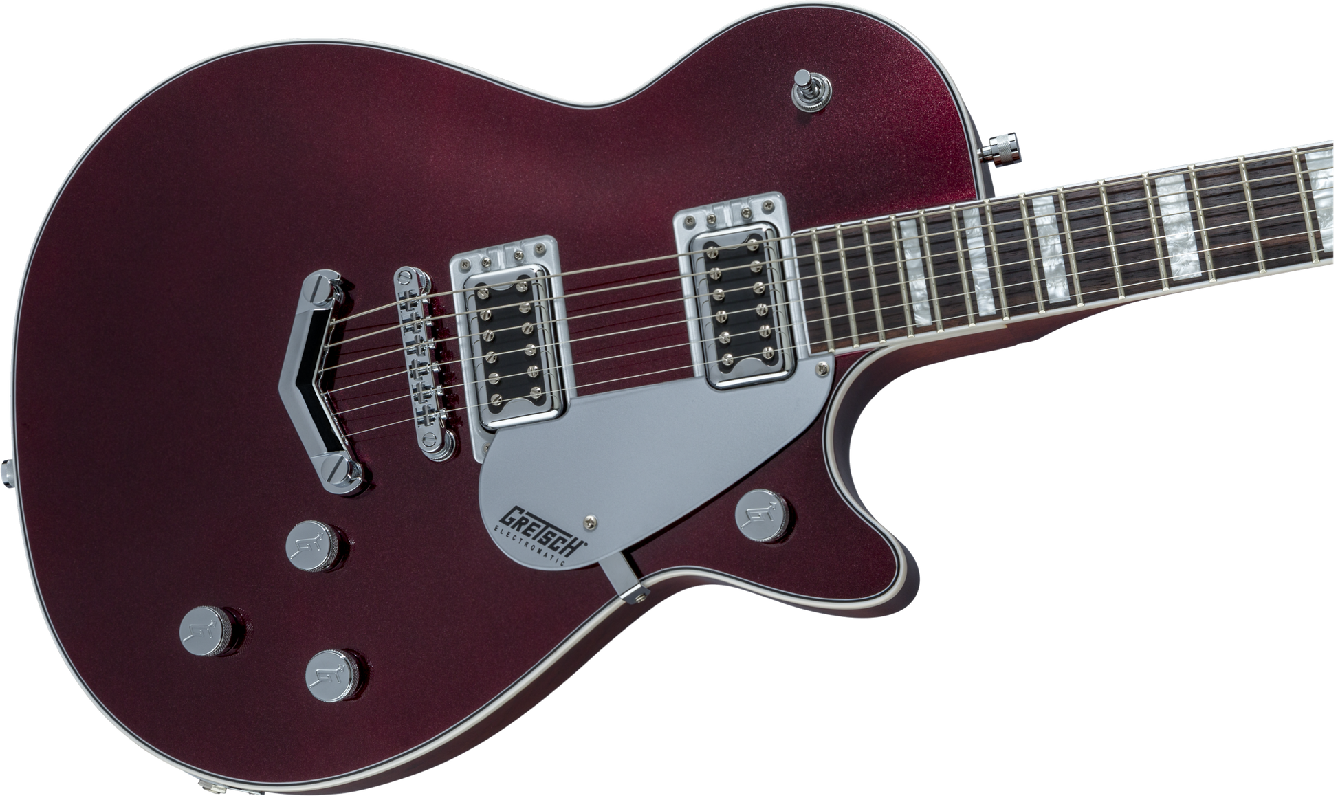 GRETSCH G5220 ELECTROMATIC JET BT  V-STOPTAIL DARK CHERRY METALLIC