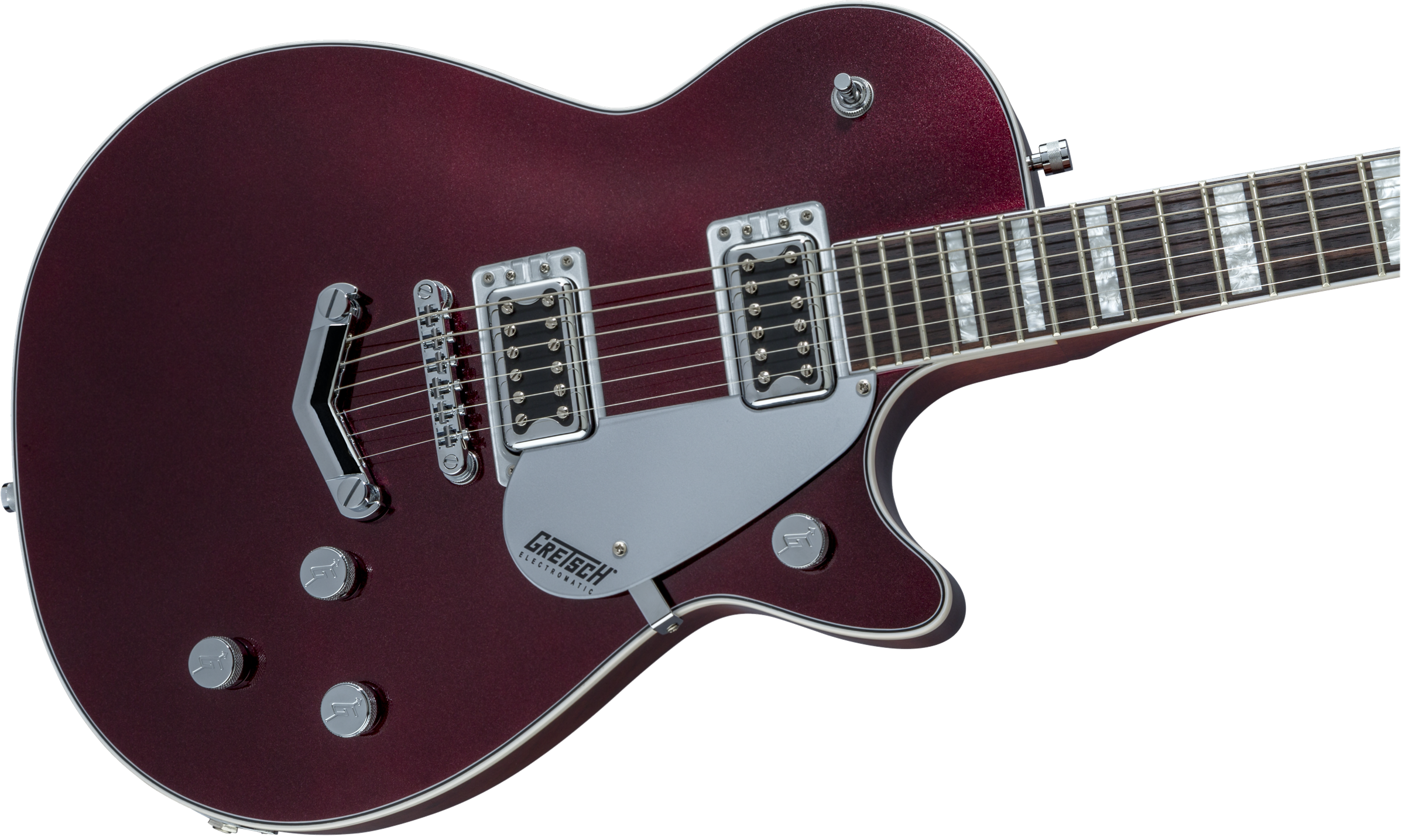 GRETSCH G5220 ELECTROMATIC JET BT  V-STOPTAIL DARK CHERRY METALLIC