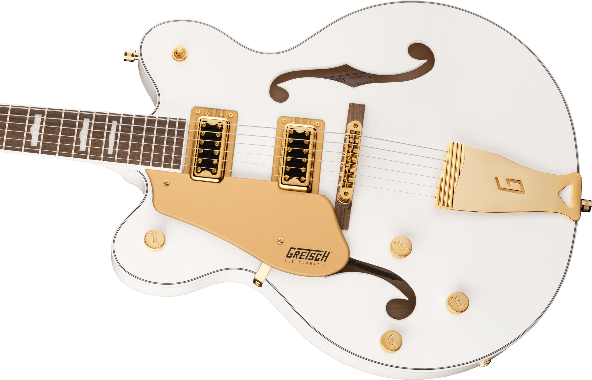GRETSCH G5422GLH ELECTROMATIC CLASSIC HOLLOW LH SNOW CREST WHITE