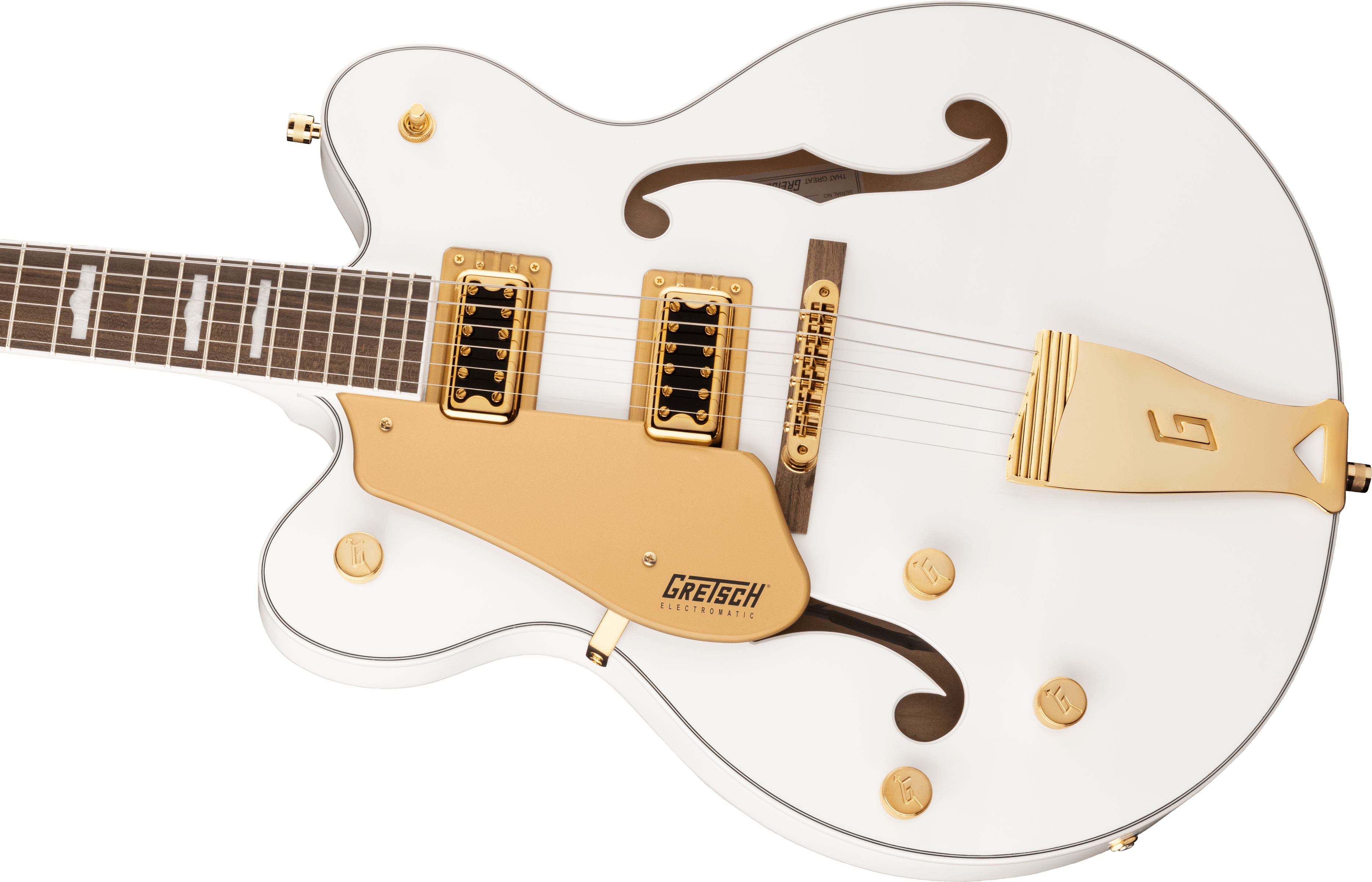 GRETSCH G5422GLH ELECTROMATIC CLASSIC HOLLOW LH SNOW CREST WHITE
