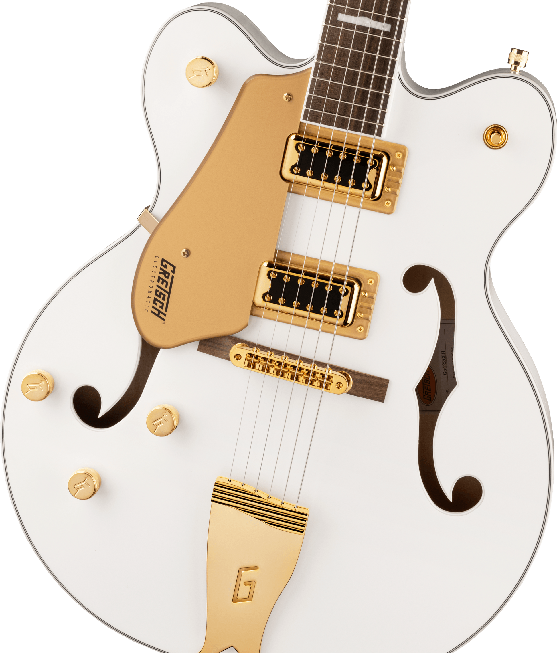 GRETSCH G5422GLH ELECTROMATIC CLASSIC HOLLOW LH SNOW CREST WHITE