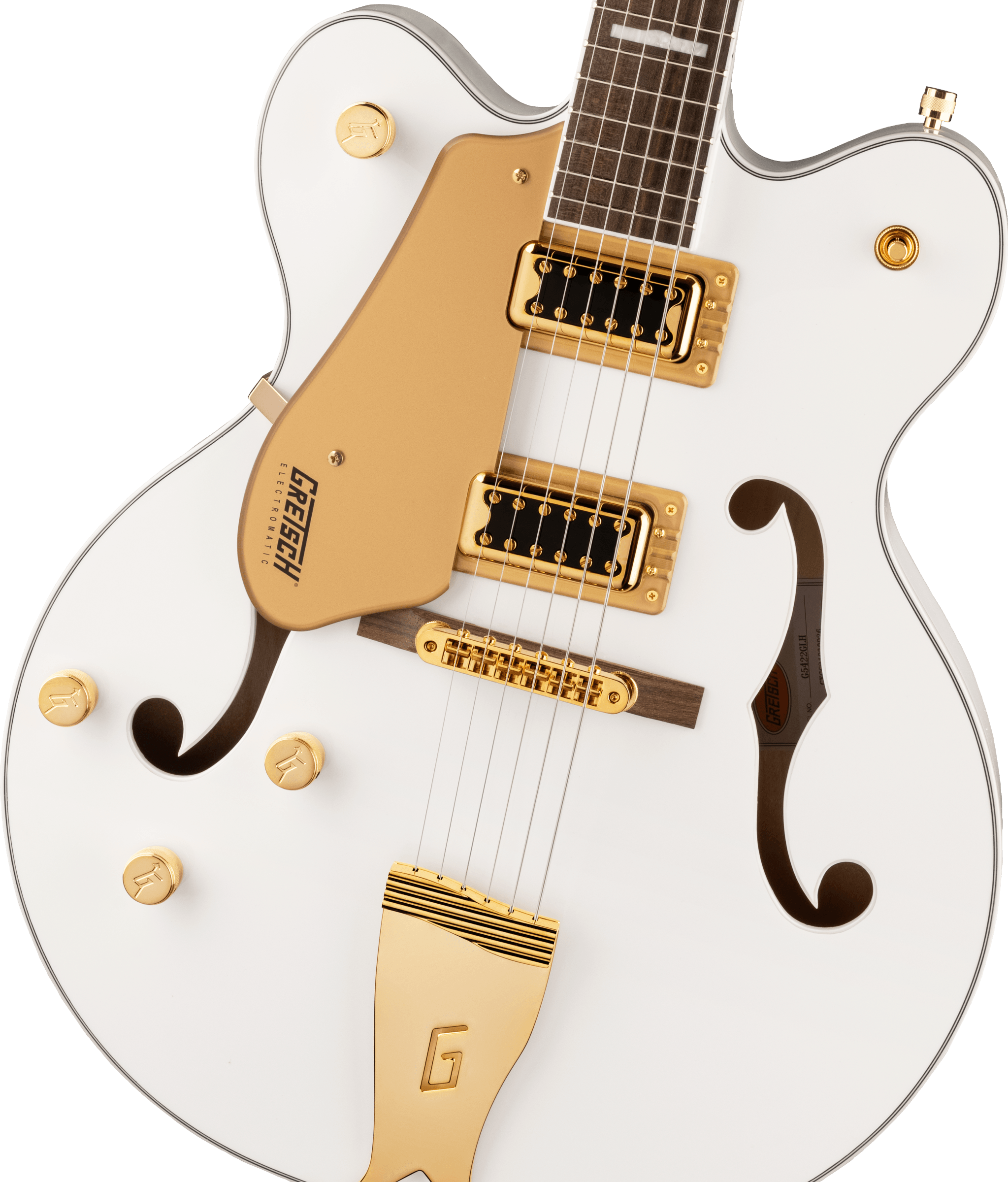 GRETSCH G5422GLH ELECTROMATIC CLASSIC HOLLOW LH SNOW CREST WHITE