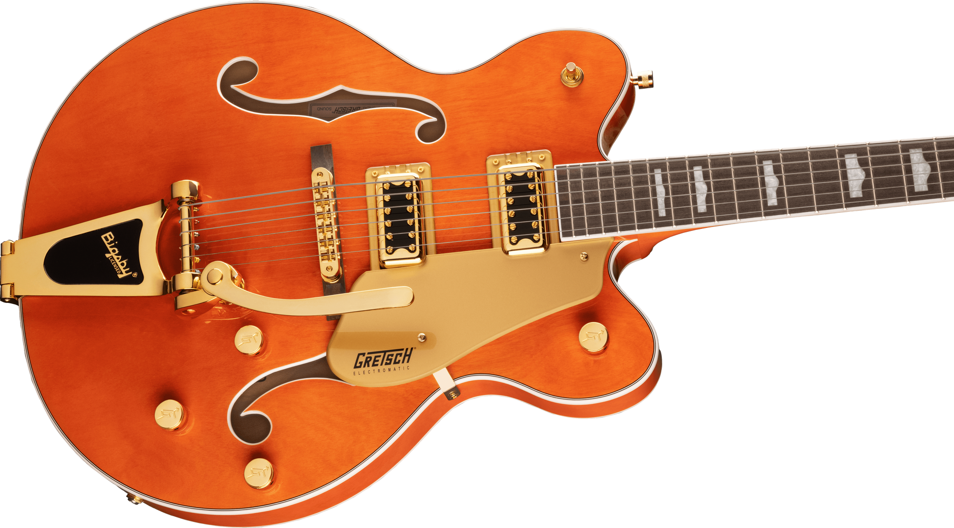 GRETSCH G5422TG ELECTROMATIC CLASSIC HOLLOW   BIGSBY  ORANGE STAIN