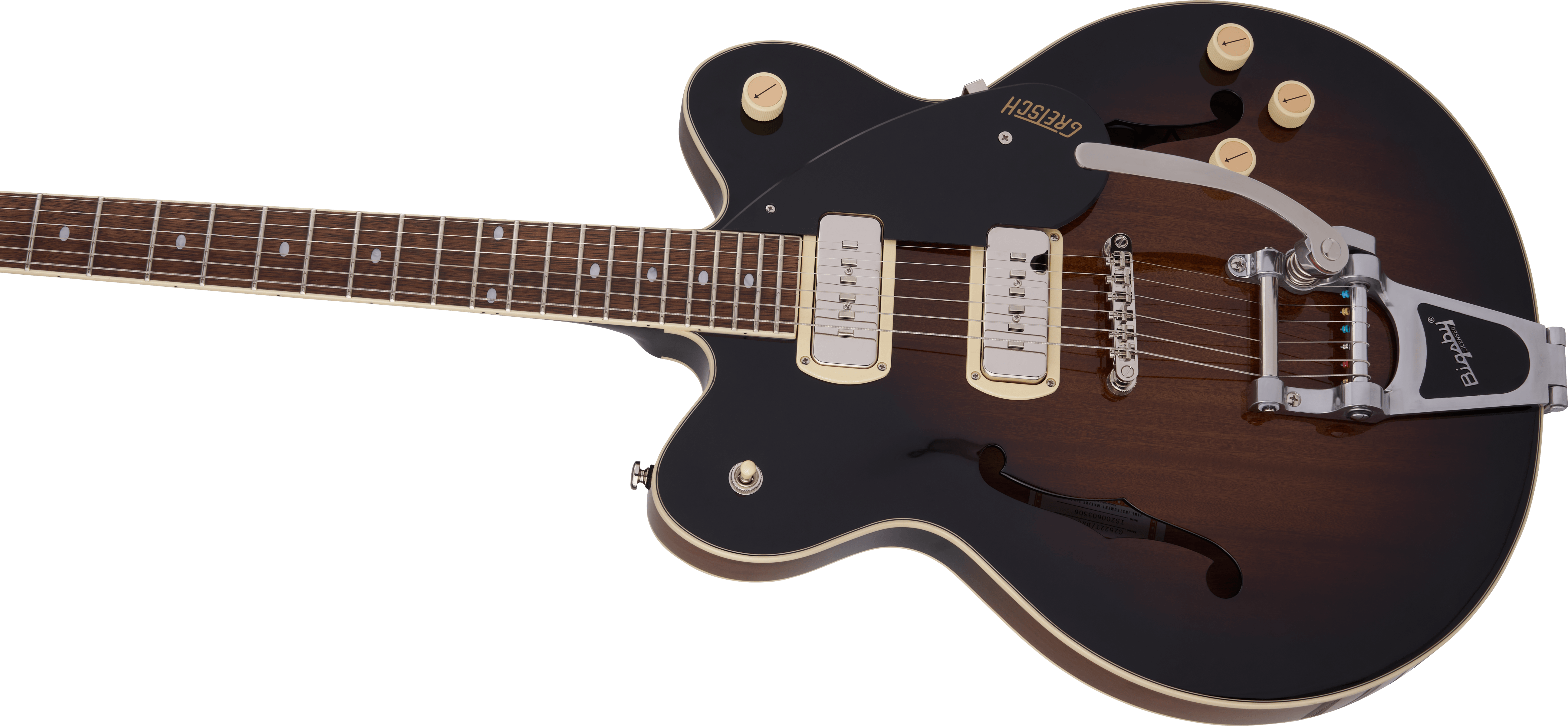 GRETSCH G2622T-P90 STREAMLINER CENTER BLOCK  P90  BIGSBY FORGE GLOW