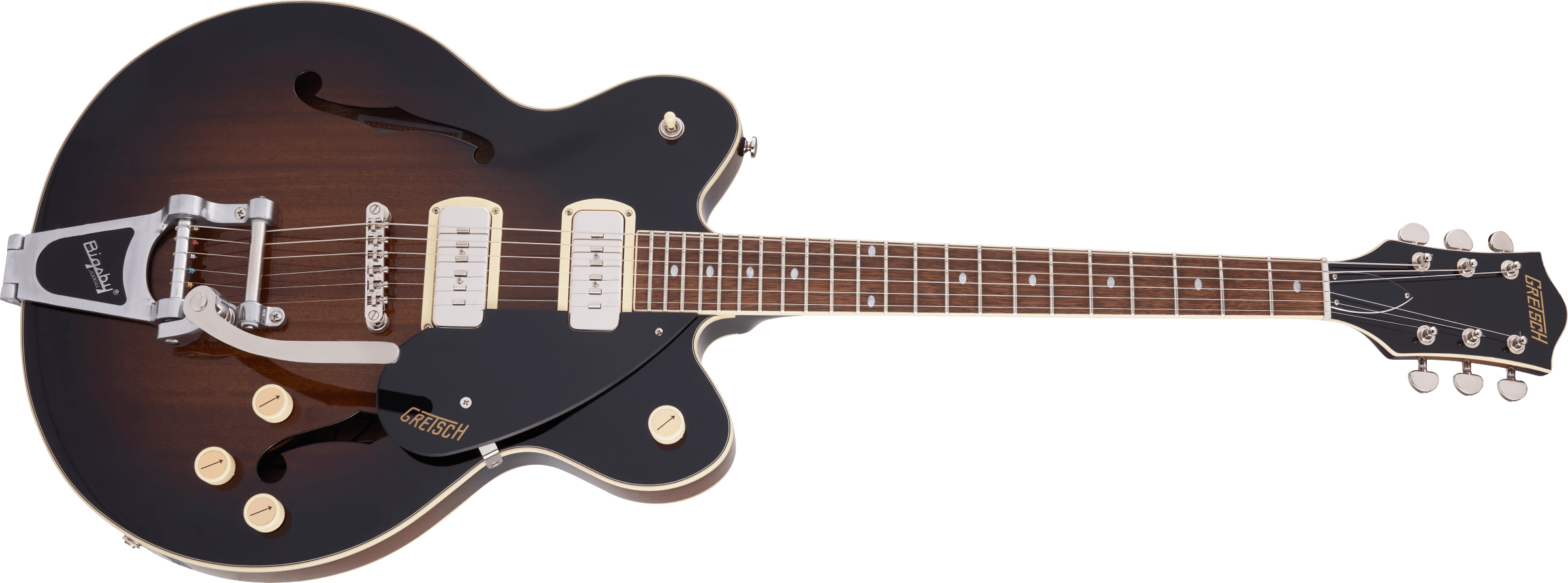 GRETSCH G2622T-P90 STREAMLINER CENTER BLOCK  P90  BIGSBY BROWNSTONE
