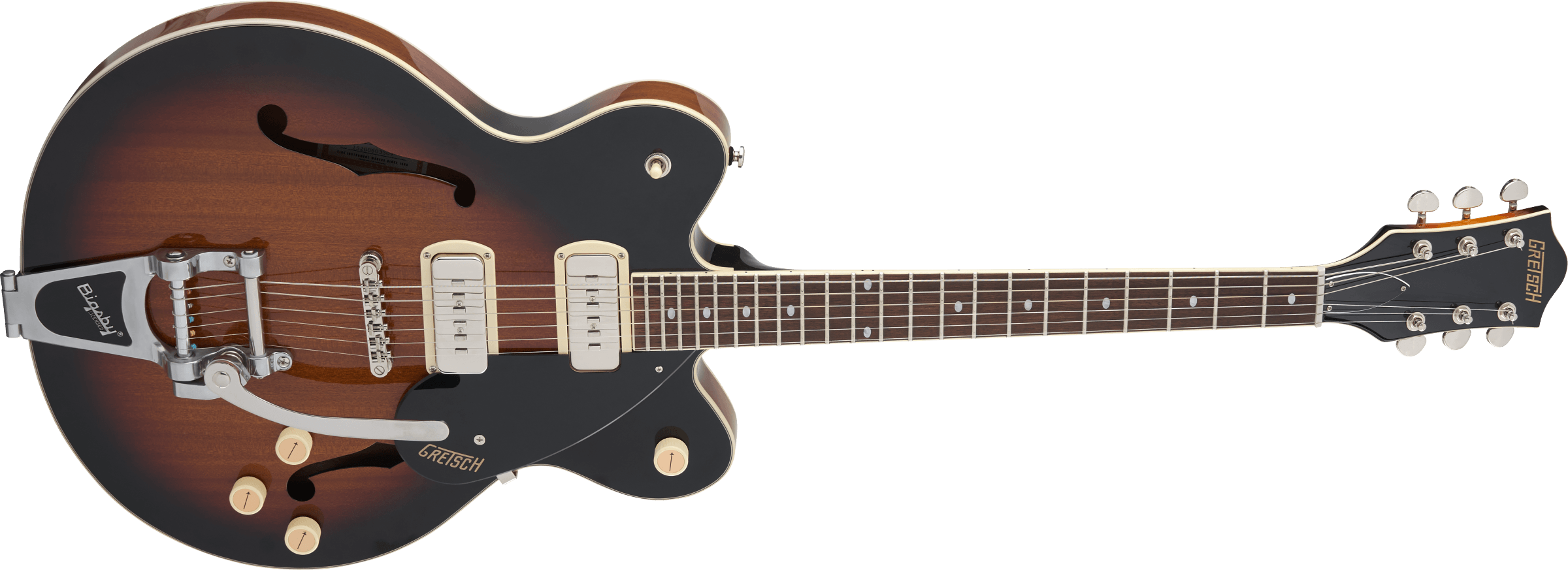 GRETSCH G2622T-P90 STREAMLINER CENTER BLOCK  P90  BIGSBY BROWNSTONE