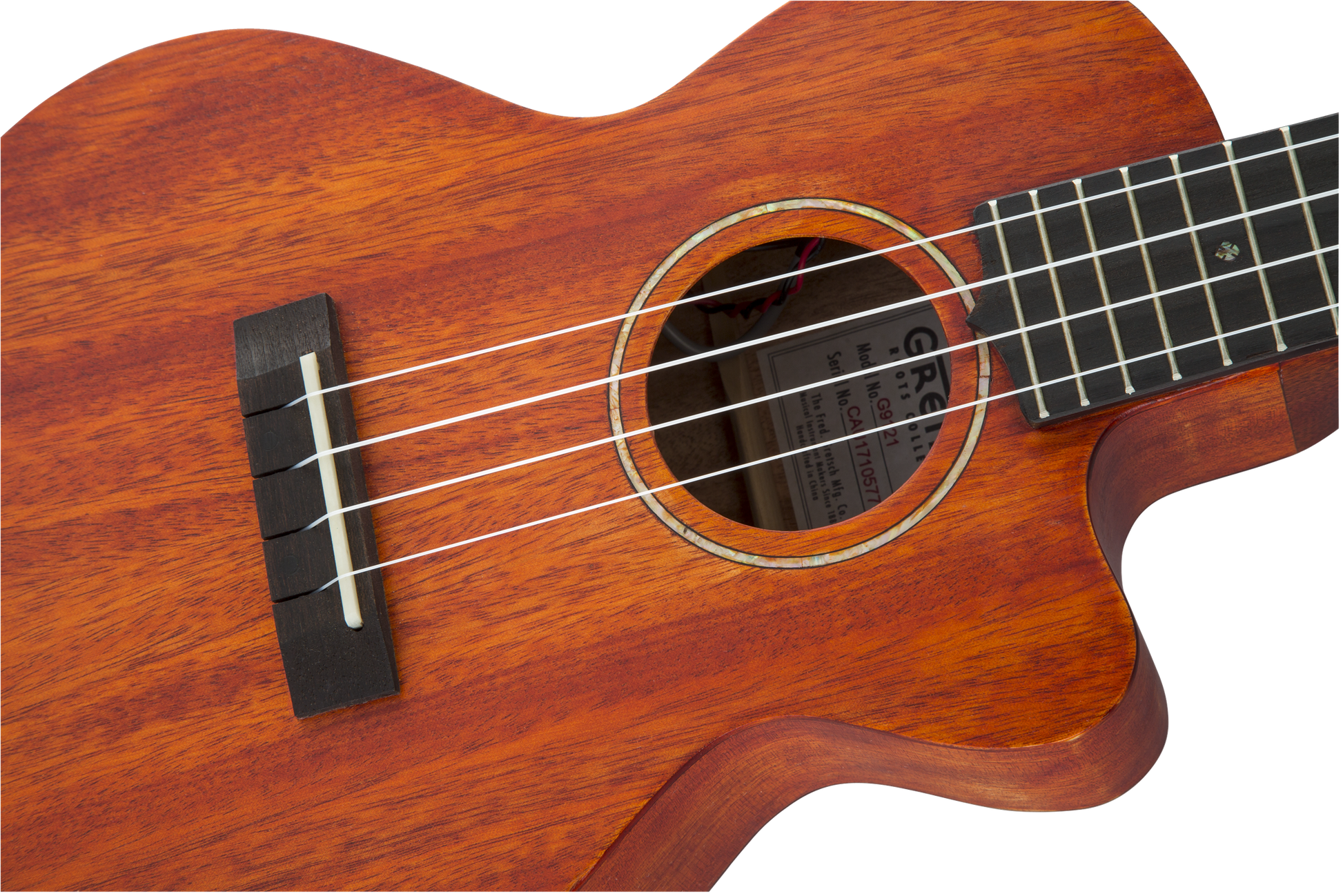 GRETSCH G9121 A.C.E. TENOR UKULELE  / ELECTRIC HONEY MAHOGANY STAIN