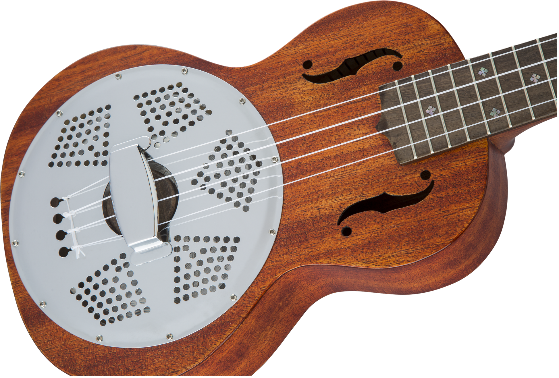 GRETSCH G9112 RESONATOR-UKULELE  GIG BAG HONEY MAHOGANY STAIN