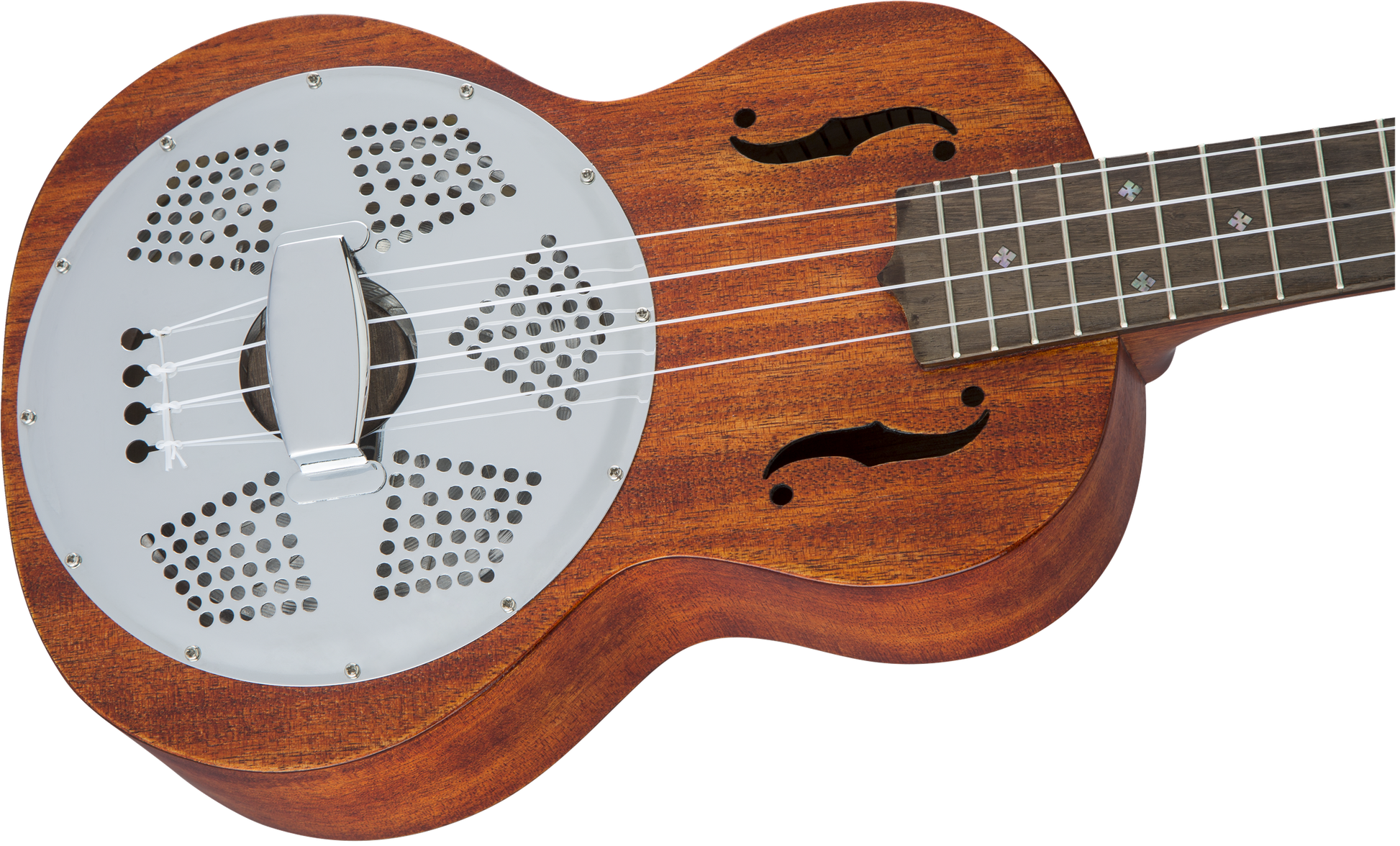 GRETSCH G9112 RESONATOR-UKULELE  GIG BAG HONEY MAHOGANY STAIN