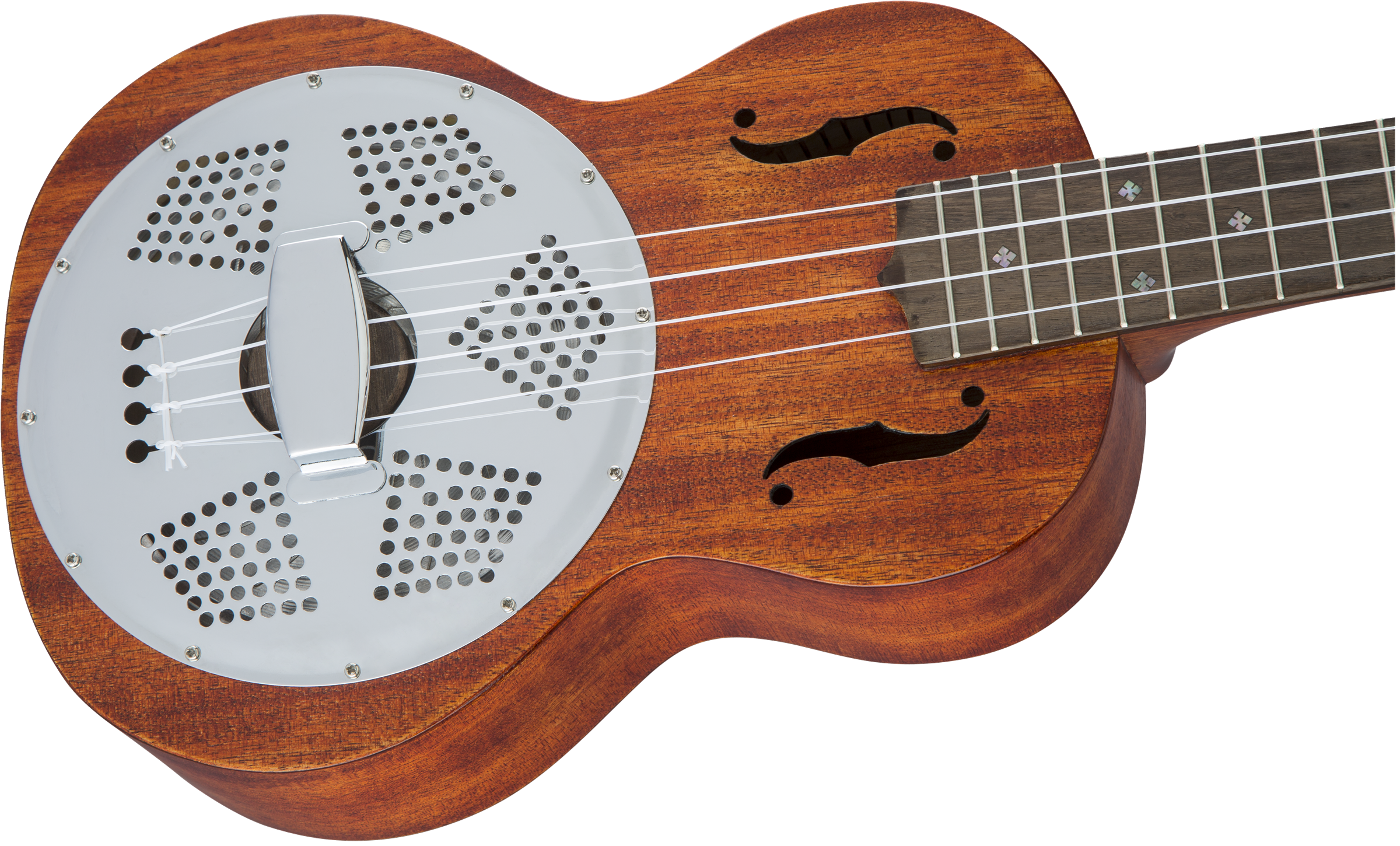 GRETSCH G9112 RESONATOR-UKULELE  GIG BAG HONEY MAHOGANY STAIN