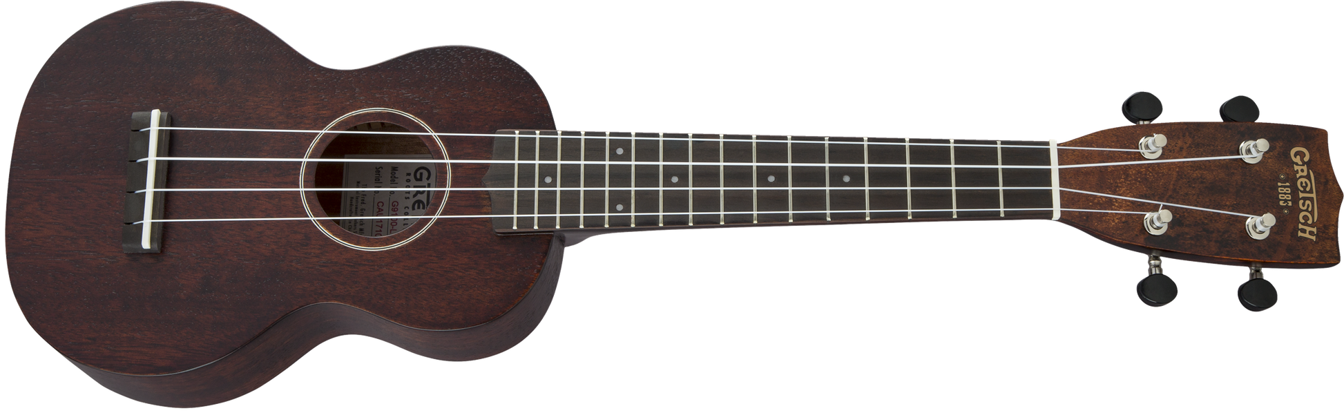 GRETSCH G9100-L SOPRANO LONG-NECK UKULELE  VINTAGE MAHOGANY STAIN