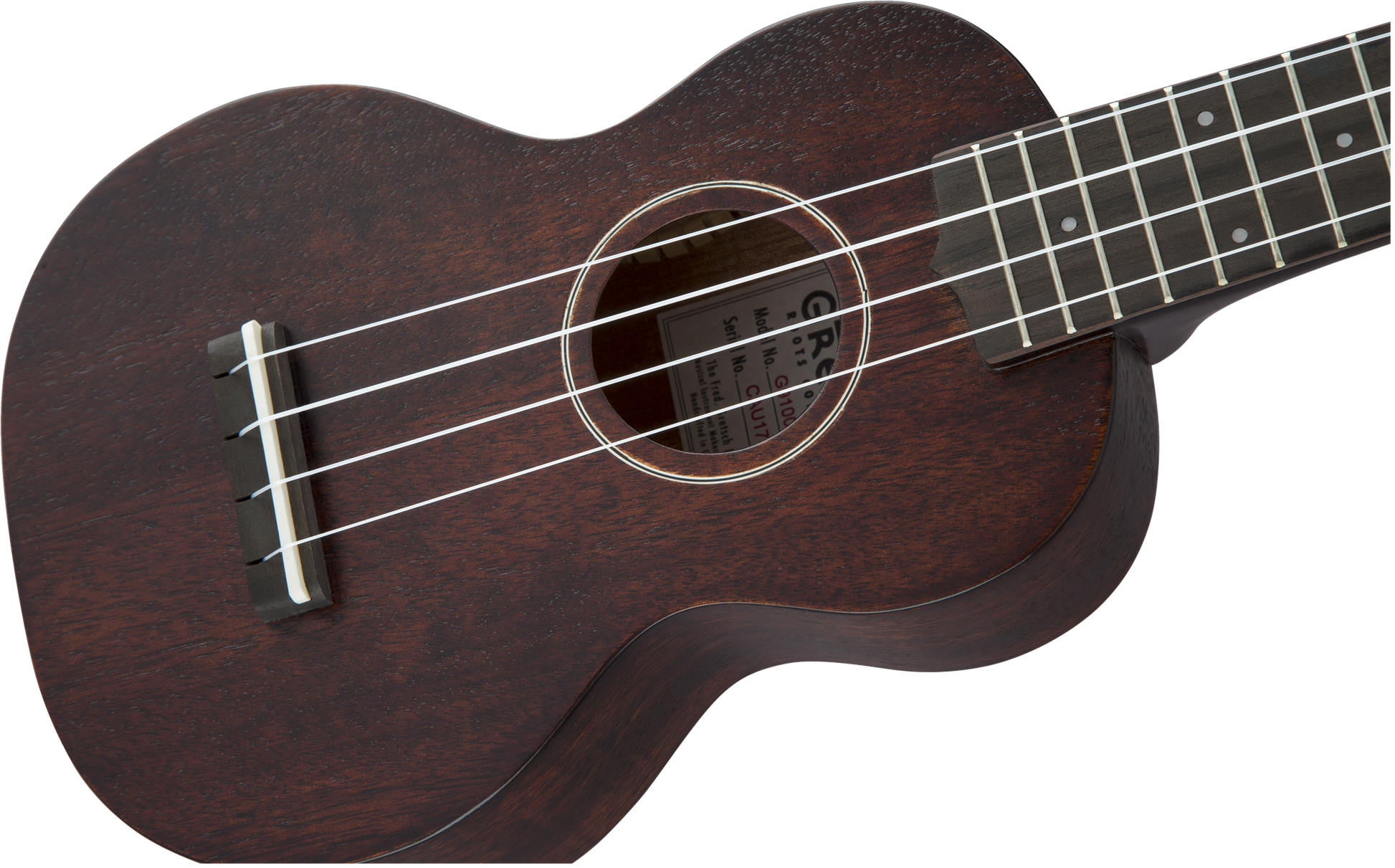 GRETSCH G9100-L SOPRANO LONG-NECK UKULELE  VINTAGE MAHOGANY STAIN