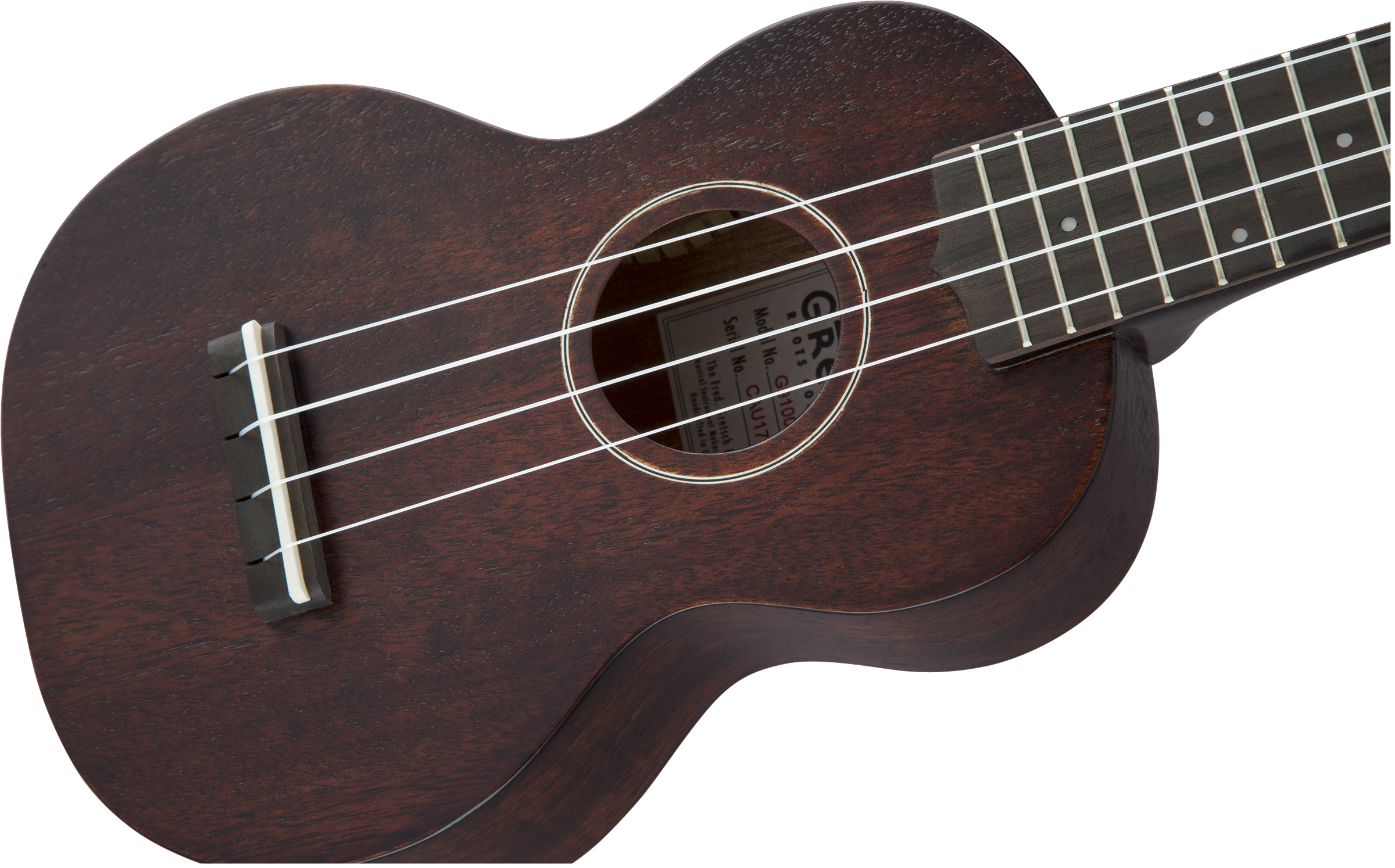 GRETSCH G9100-L SOPRANO LONG-NECK UKULELE  VINTAGE MAHOGANY STAIN