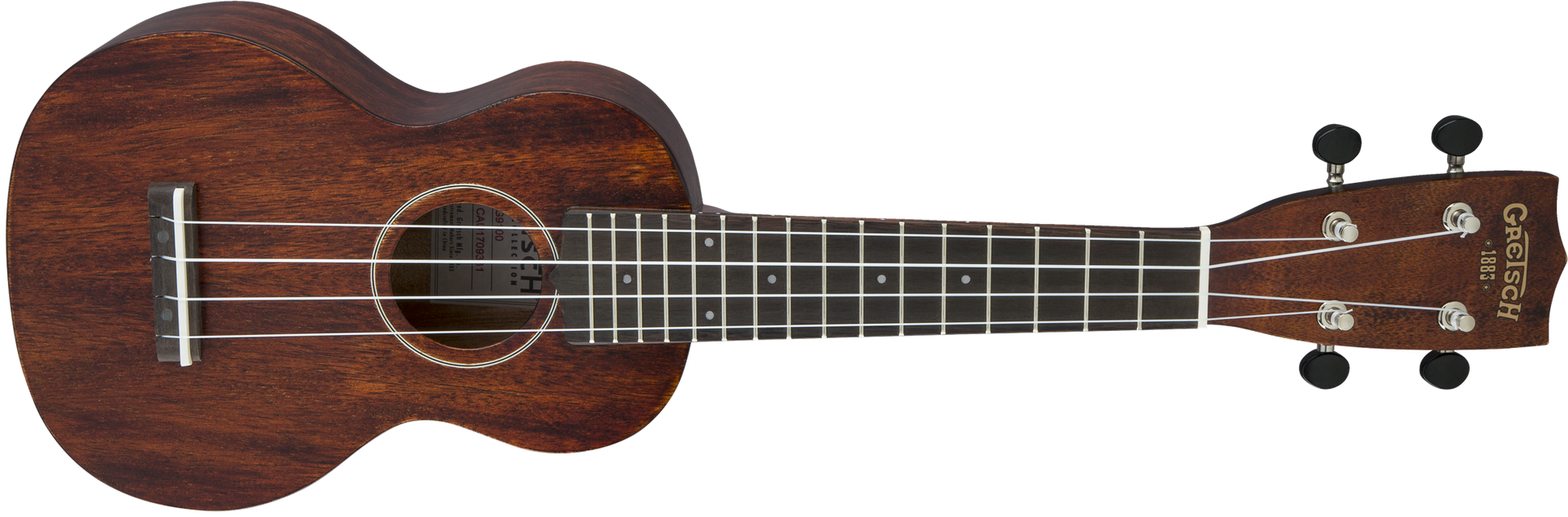 GRETSCH G9100 SOPRANO STANDARD UKULELE VINTAGE MAHOGANY STAIN