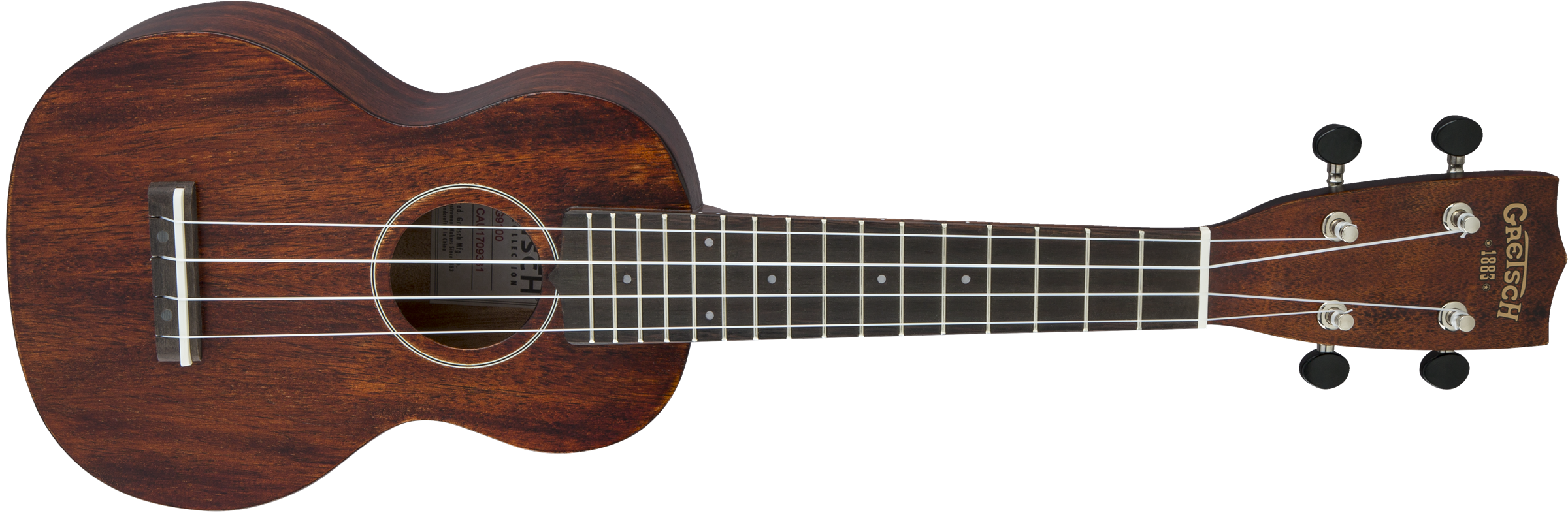 GRETSCH G9100 SOPRANO STANDARD UKULELE VINTAGE MAHOGANY STAIN