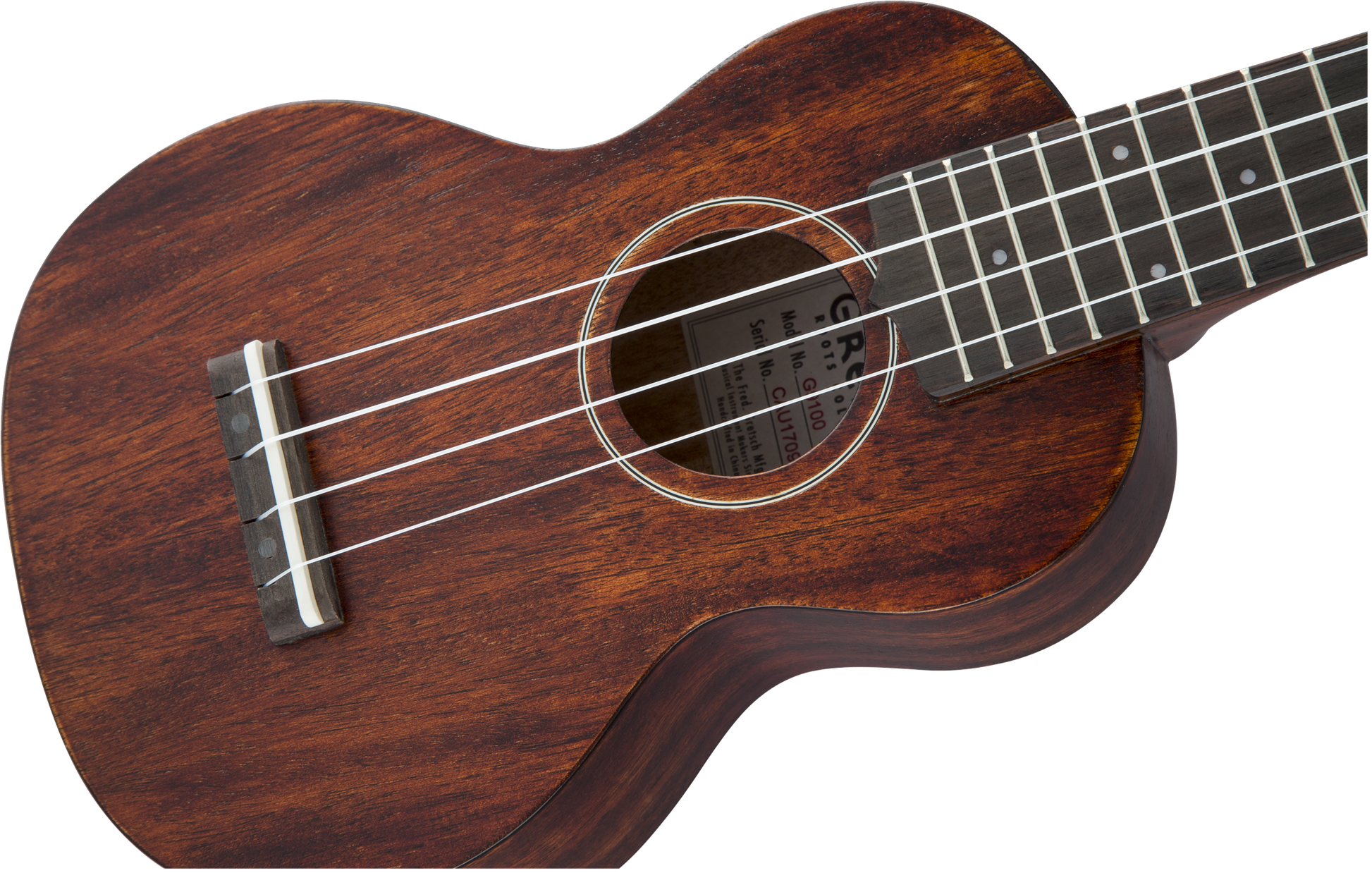GRETSCH G9100 SOPRANO STANDARD UKULELE VINTAGE MAHOGANY STAIN
