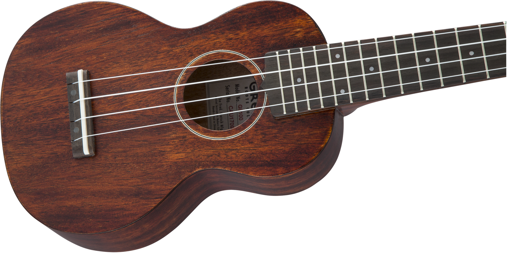 GRETSCH G9100 SOPRANO STANDARD UKULELE VINTAGE MAHOGANY STAIN