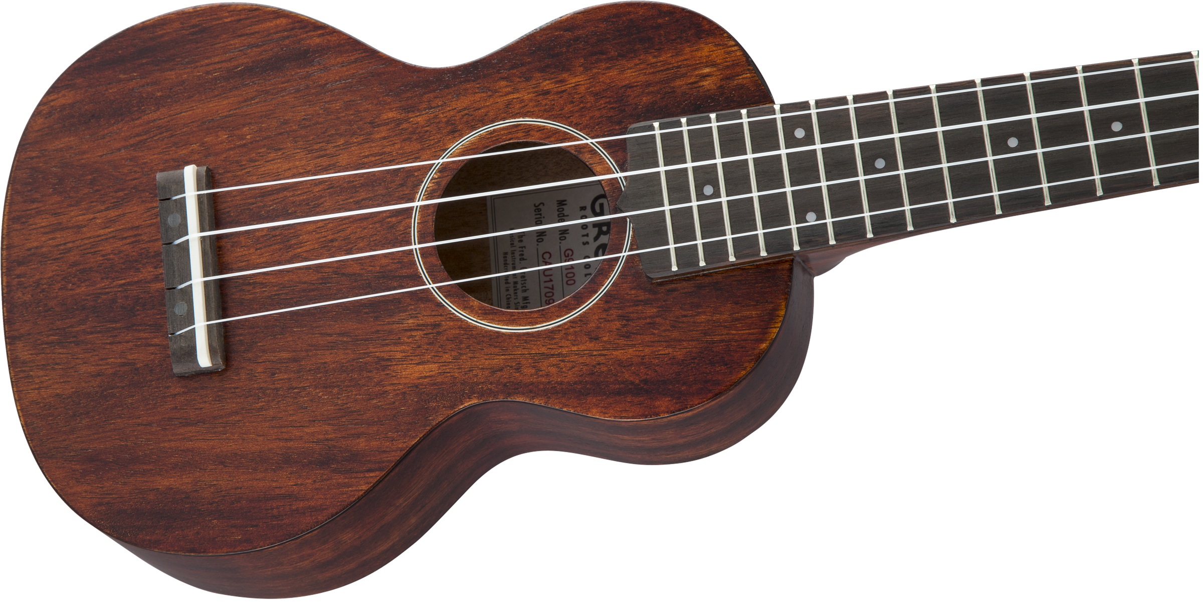 GRETSCH G9100 SOPRANO STANDARD UKULELE VINTAGE MAHOGANY STAIN
