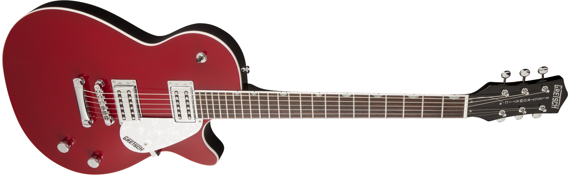 GRETSCH G5425 ELECTROMATIC JET CLUB SOLID  FIREBIRD RED TOP WITH BLACK BACK