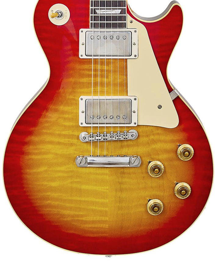 GIBSON CUSTOM 1959 LES PAUL STANDARD REISSUE VOS WASHED CHERRY SUNBURST
